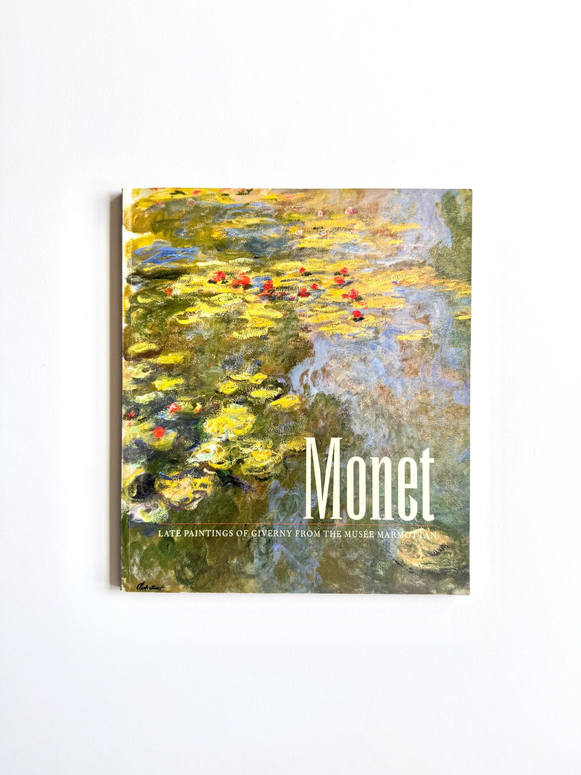 1995 Monet Late Paintings of Giverny Musée Marmottan Paperback Art Book Impressionism Exhibition Catalog