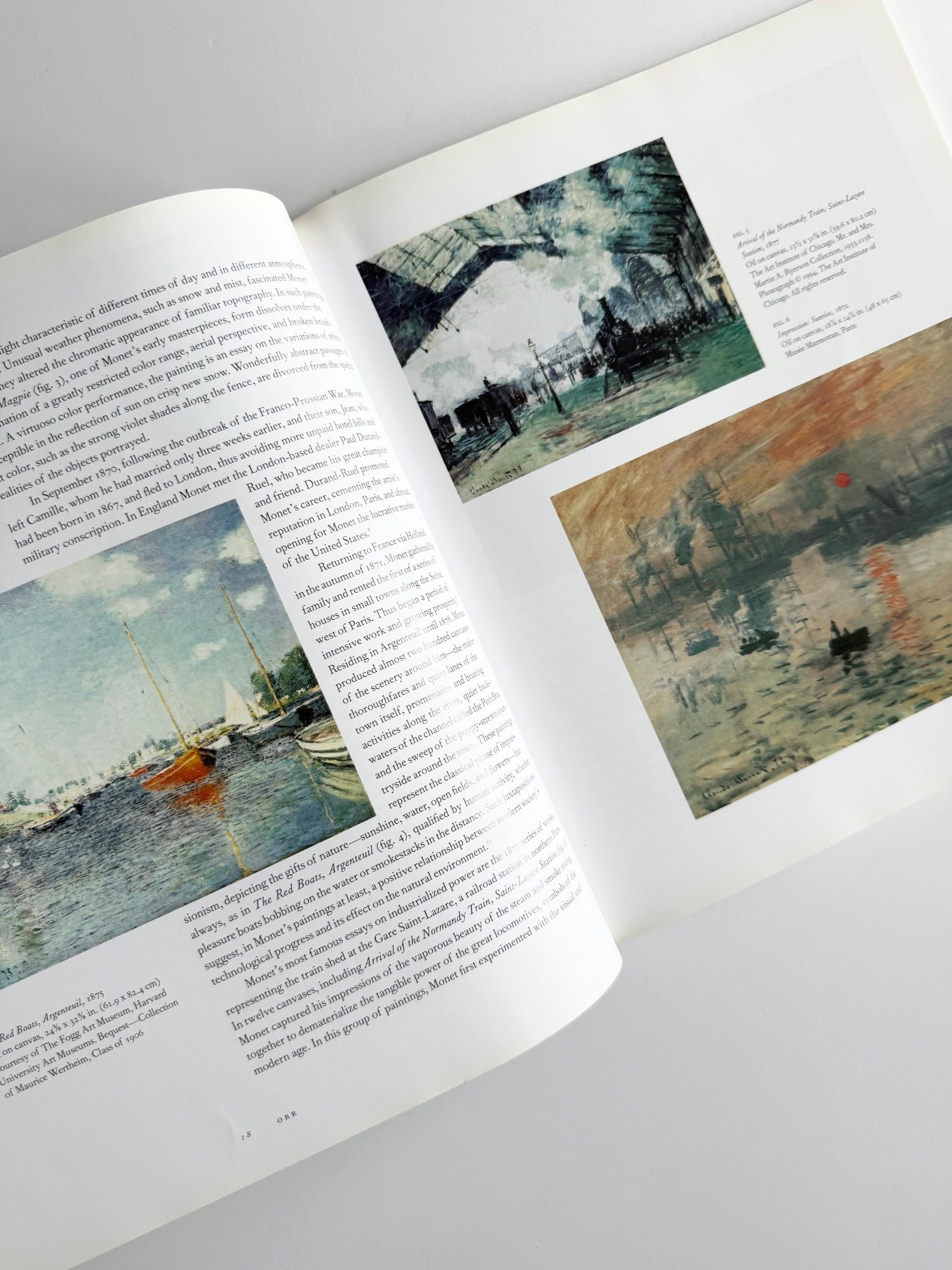 1995 Monet Late Paintings of Giverny Musée Marmottan Paperback Art Book Impressionism Exhibition Catalog