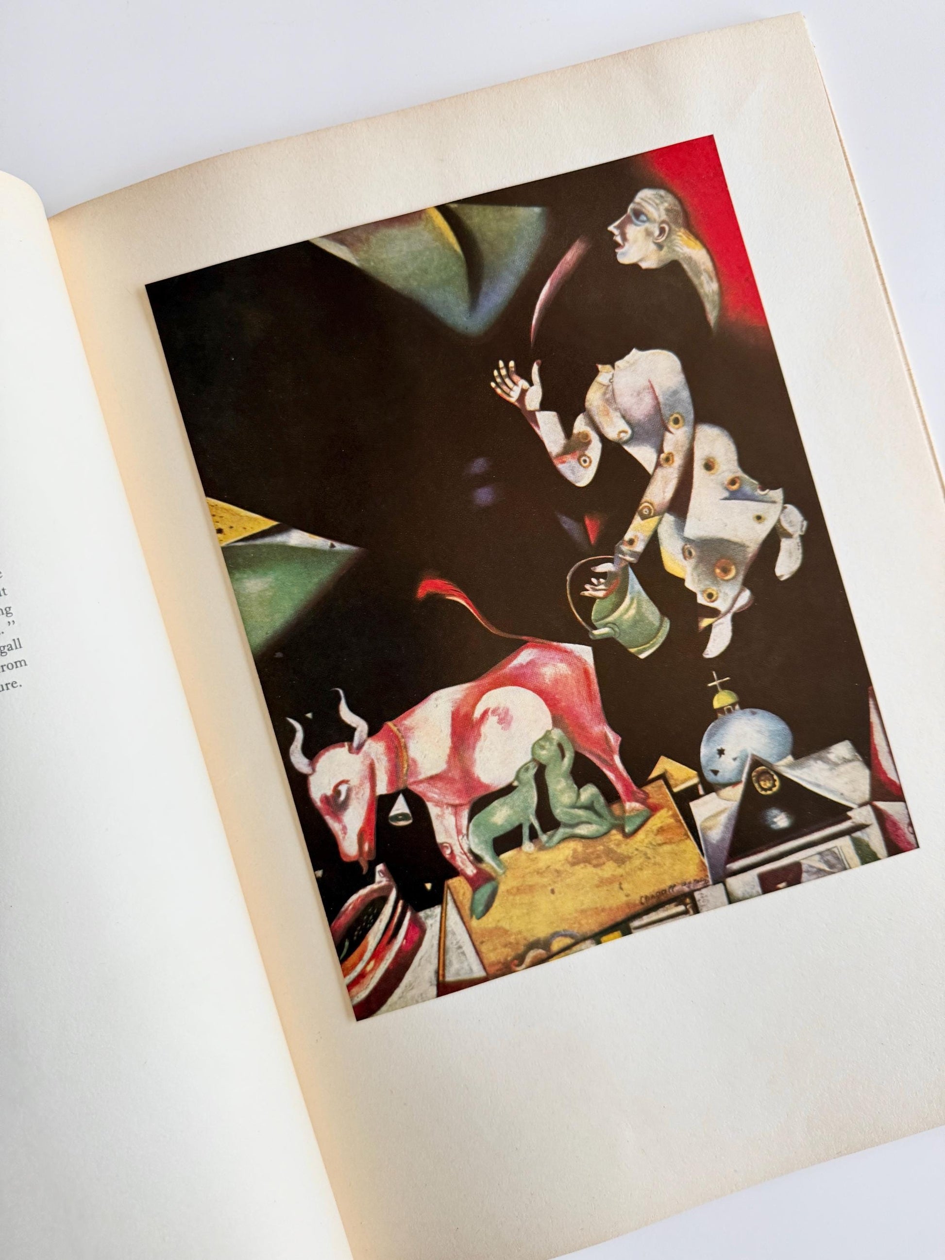 1960 Marc Chagall Uffizi Series in Full Colour | First Printing Vintage Art Book | 16 Tipped-In Color Plates | Rare Art Book