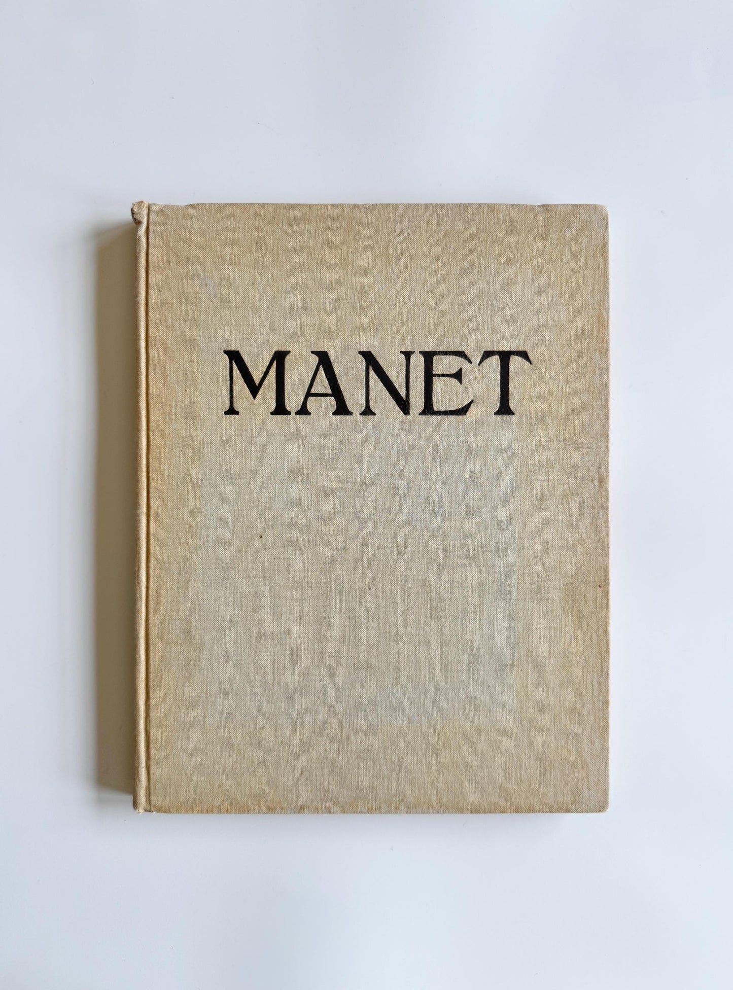 1938 MANET by Robert Rey | First English Edition | Vintage Hyperion Press Art Book | Édouard Manet Monograph | Large Format Illustrated Art