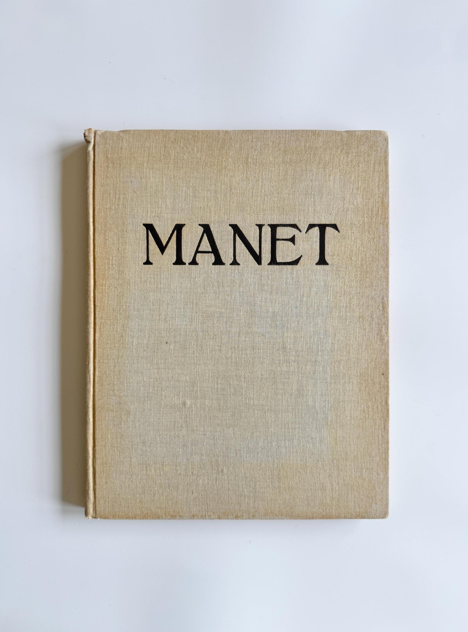 1938 MANET by Robert Rey | First English Edition | Vintage Hyperion Press Art Book | Édouard Manet Monograph | Large Format Illustrated Art