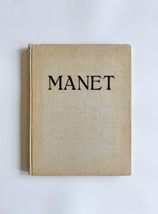 1938 MANET by Robert Rey | First English Edition | Vintage Hyperion Press Art Book | Édouard Manet Monograph | Large Format Illustrated Art