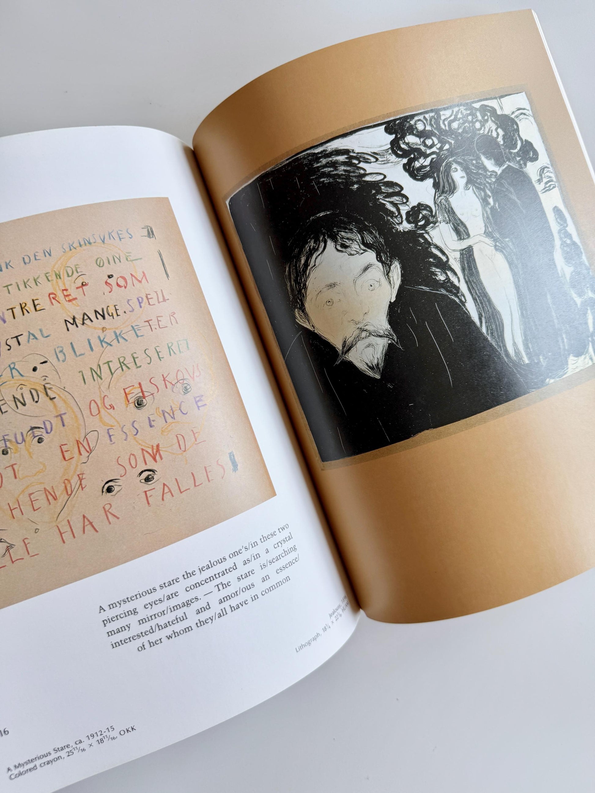1989 Words and Images of Edvard Munch | Vintage Paperback Art Book | Thames and Hudson | Expressionist Art | The Scream