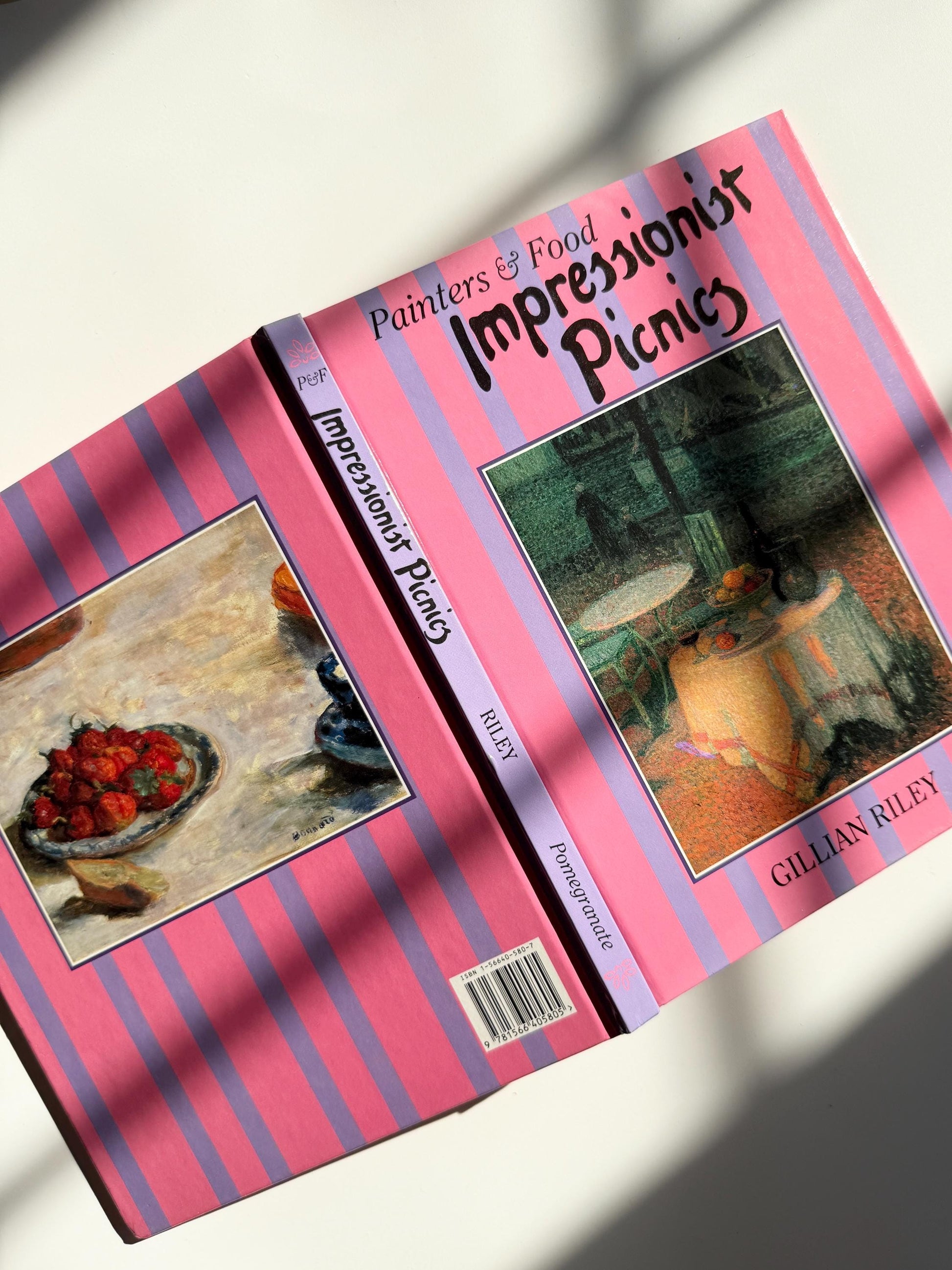 1993 Impressionist Picnic/ Impressionist Painting Book/ Vintage Artbook/ Impressionism Artbook/ Vintage Coffee Table Book