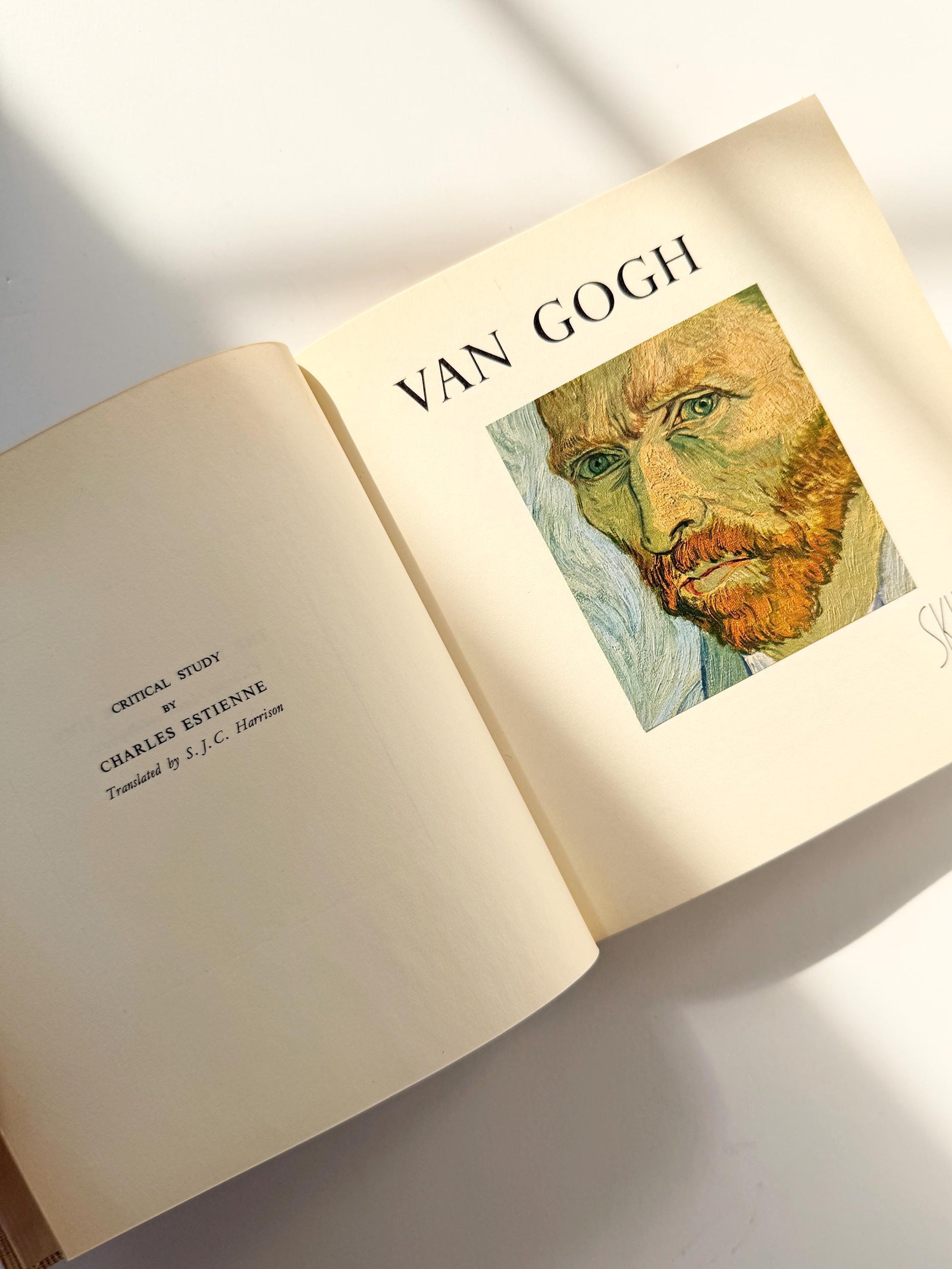 Van Gogh by Charles Estienne | 1953 First Edition | Skira The Taste of Our Time