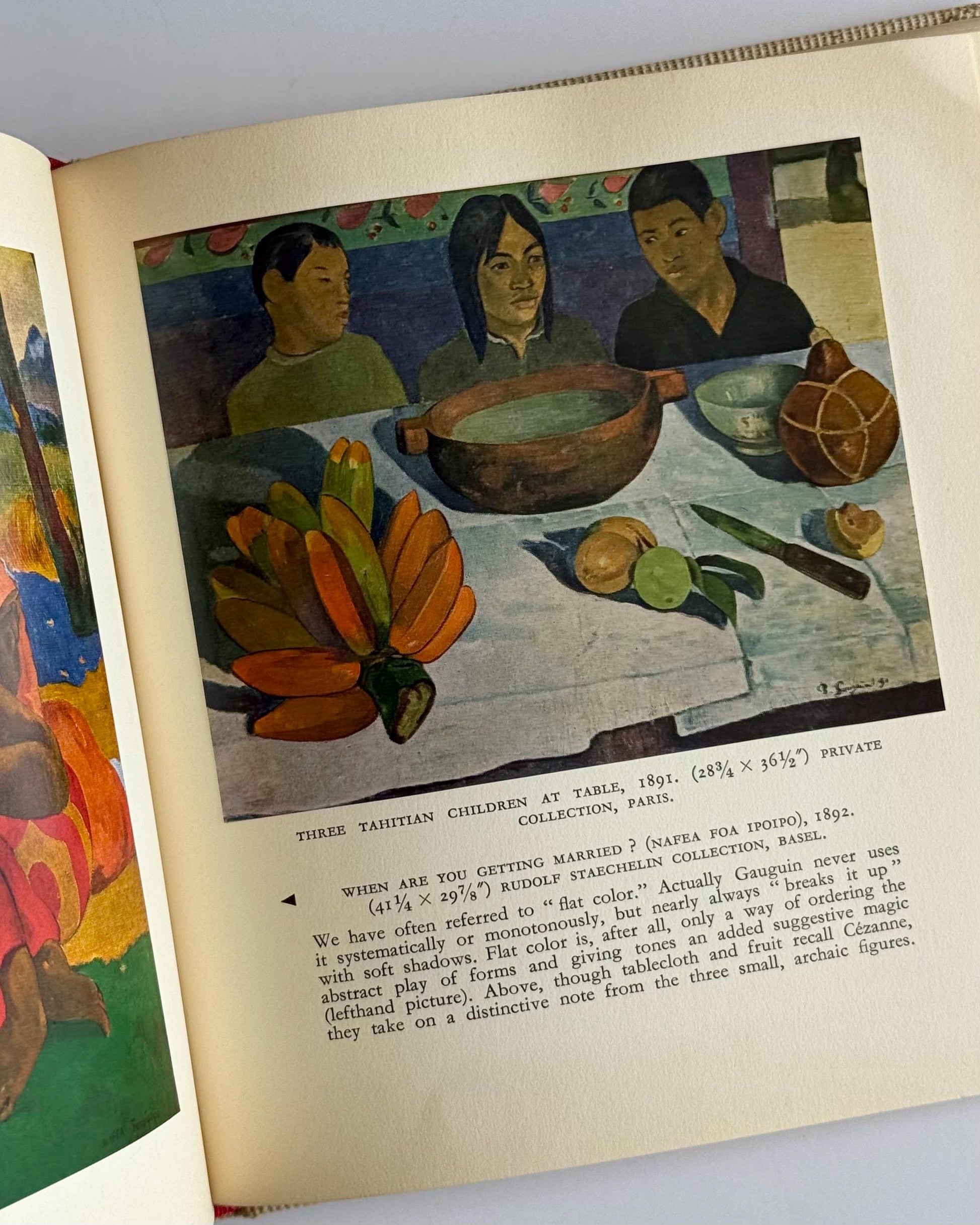 Gauguin Vintage Art Book | 1953 First Edition | Skira The Taste of Our Time
