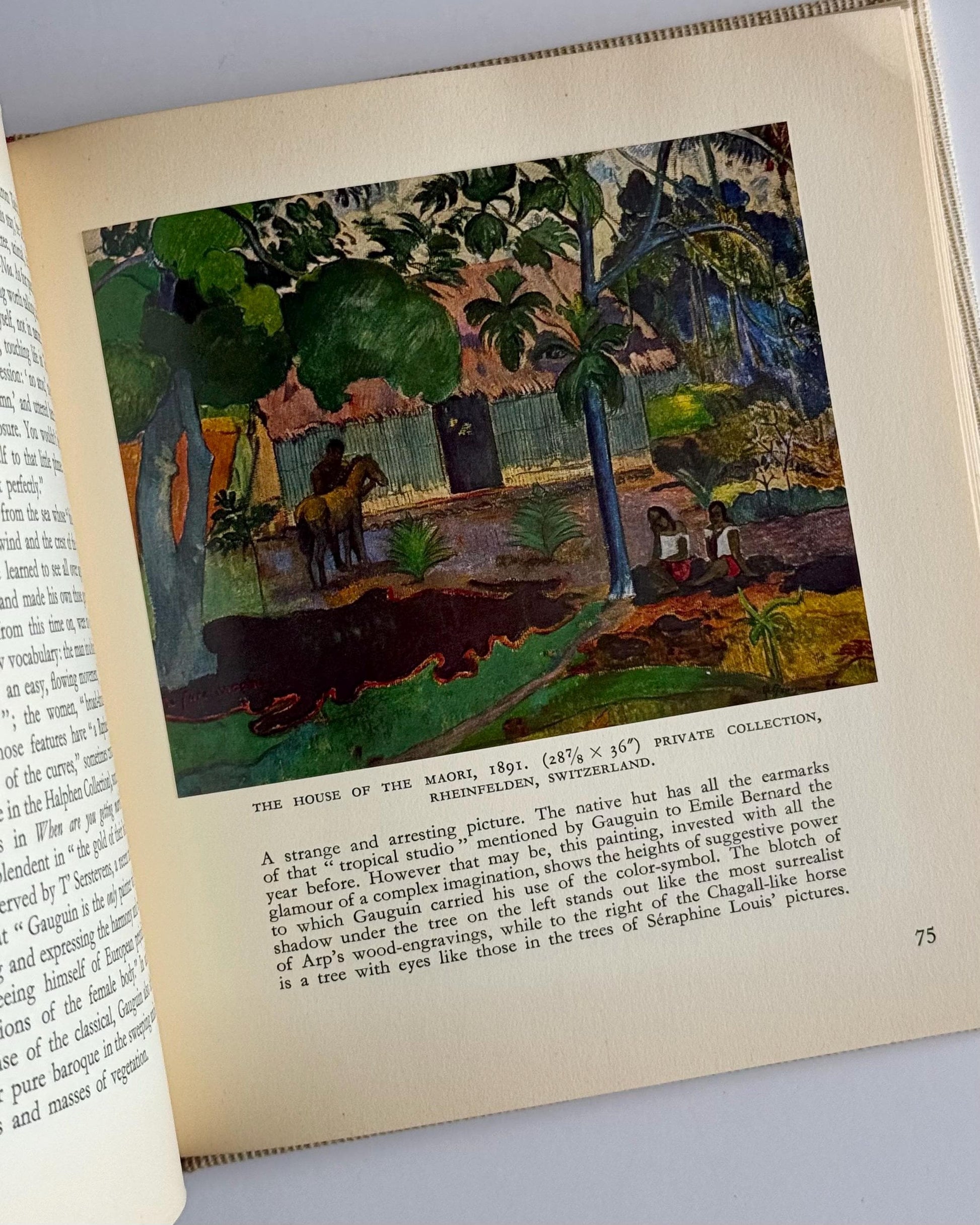 Gauguin Vintage Art Book | 1953 First Edition | Skira The Taste of Our Time