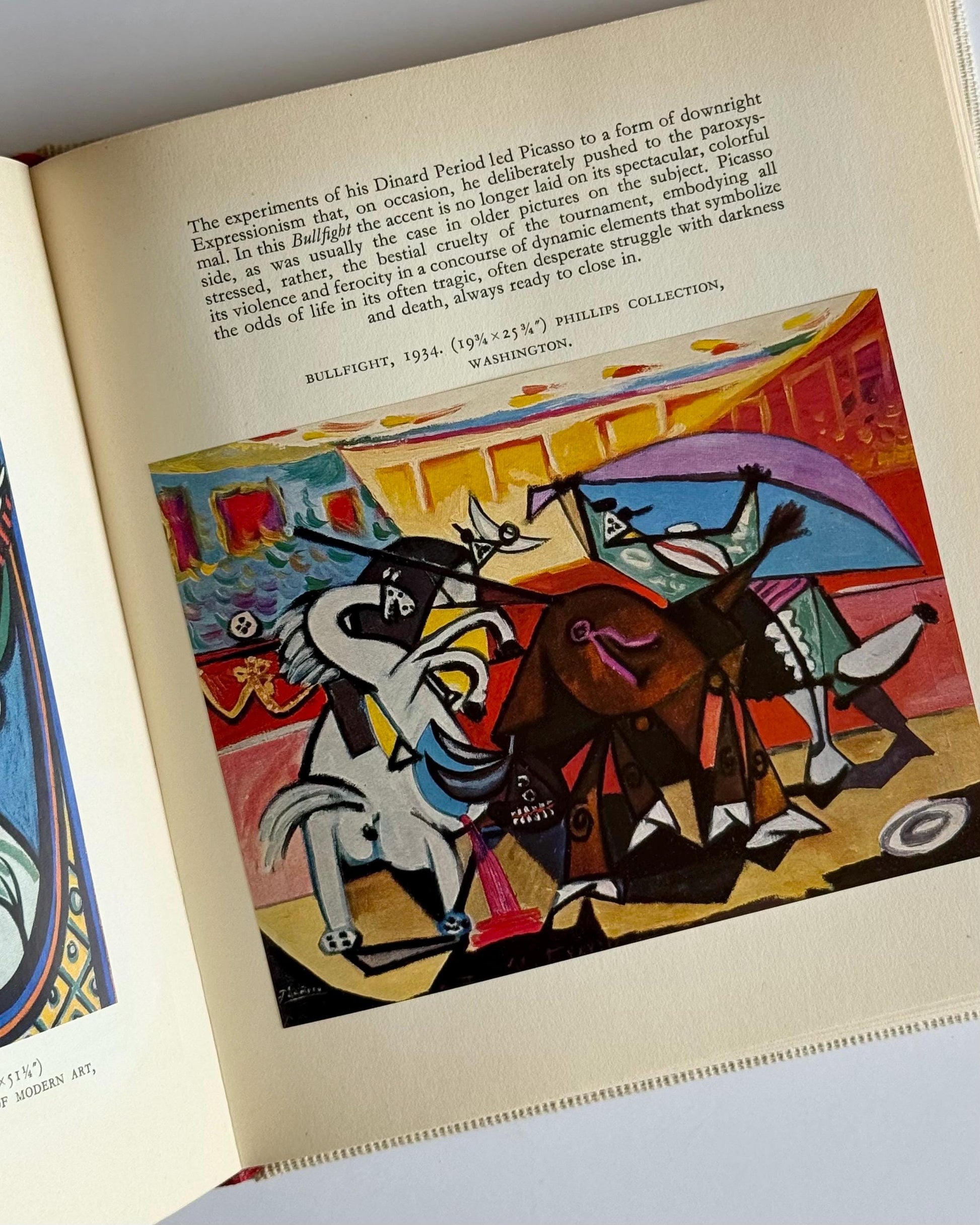 Vintage Picasso Art Book| 1955 First Edition | Skira The Taste of Our Time