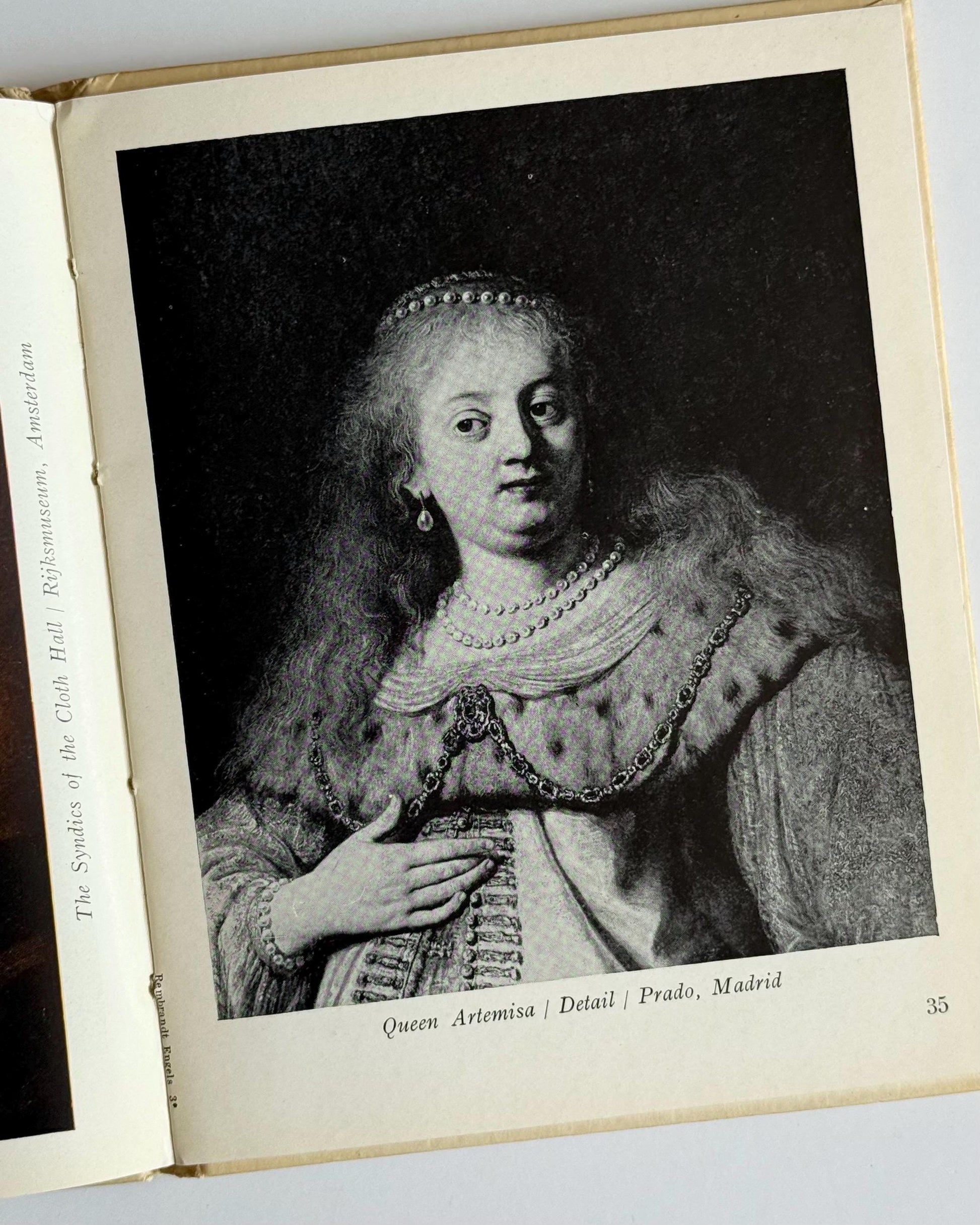 Set of 4 Vintage Hyperion Miniatures Art Books | Degas, Picasso, Renoir & Rembrandt | 1948 Mid Century Hardcover Collection | Coffee Table
