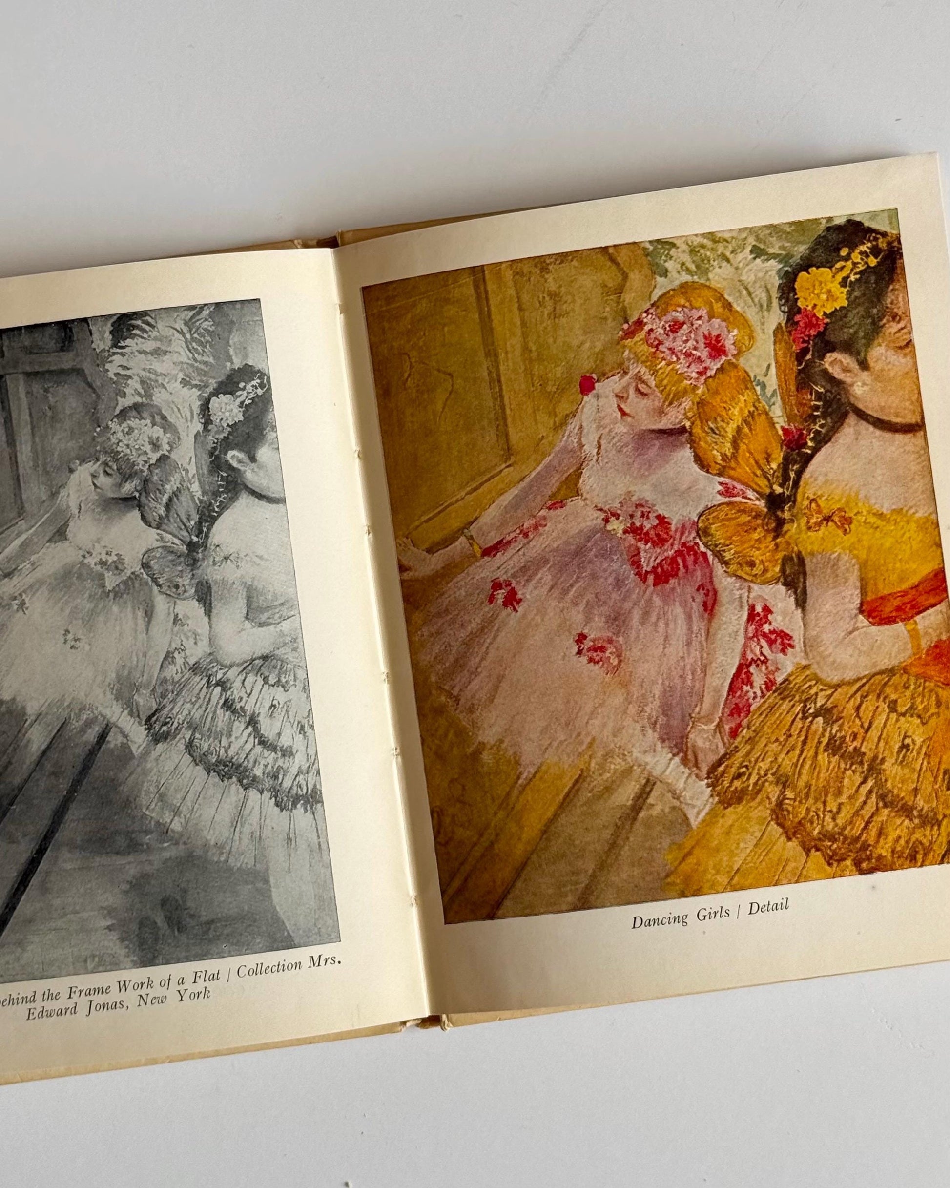 Set of 4 Vintage Hyperion Miniatures Art Books | Degas, Picasso, Renoir & Rembrandt | 1948 Mid Century Hardcover Collection | Coffee Table