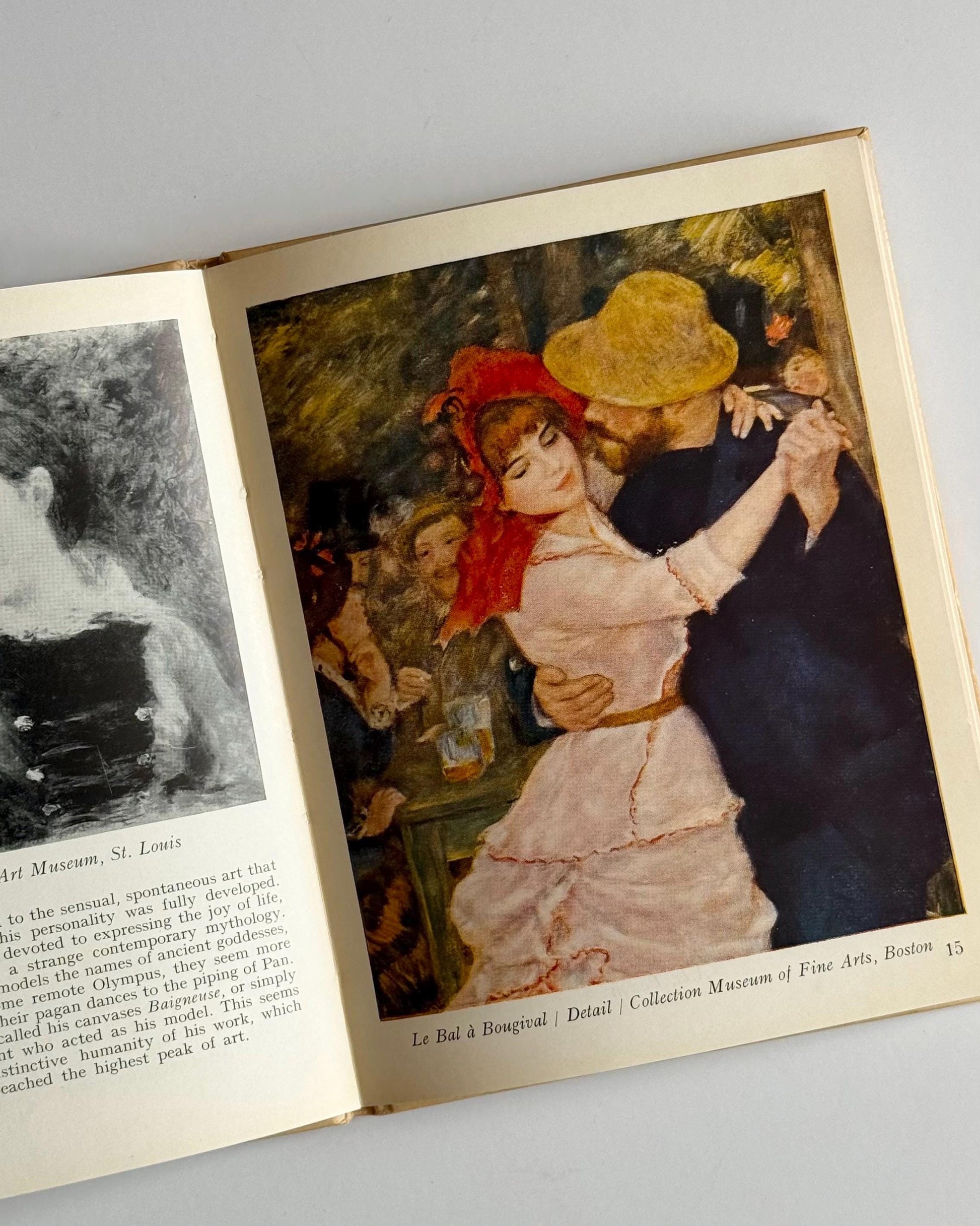 Set of 4 Vintage Hyperion Miniatures Art Books | Degas, Picasso, Renoir & Rembrandt | 1948 Mid Century Hardcover Collection | Coffee Table