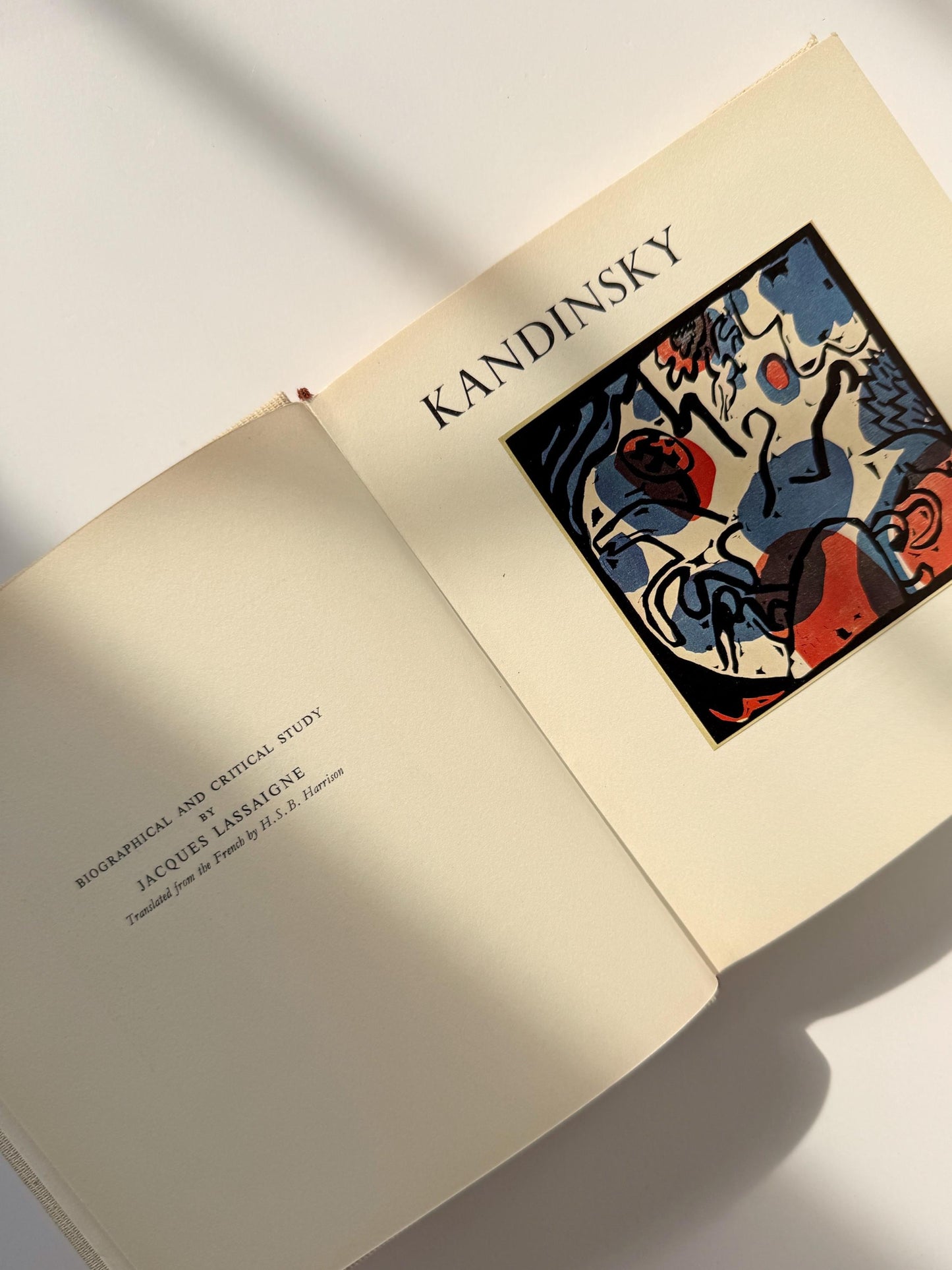 Kandinsky by Jacques Lassaigne | 1964 First Edition | Skira The Taste of Our Time