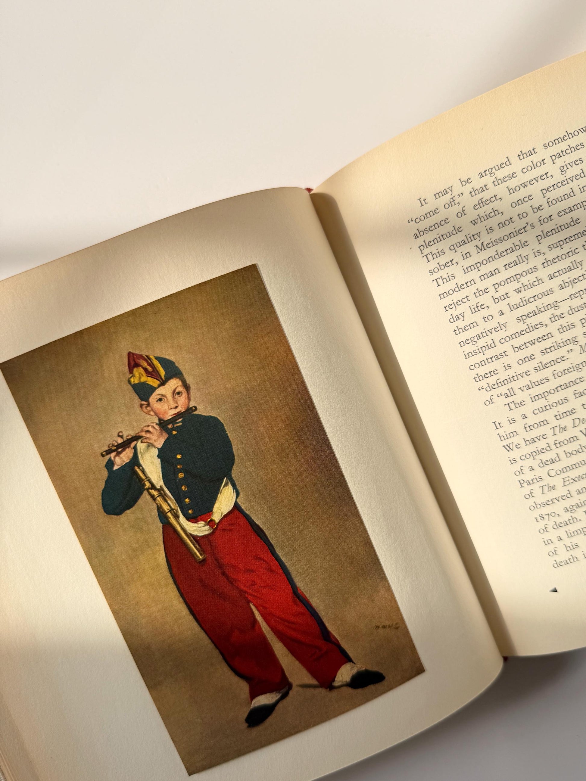 Manet Vintage Artbook | 1955 First Edition | Skira The Taste of Our Time
