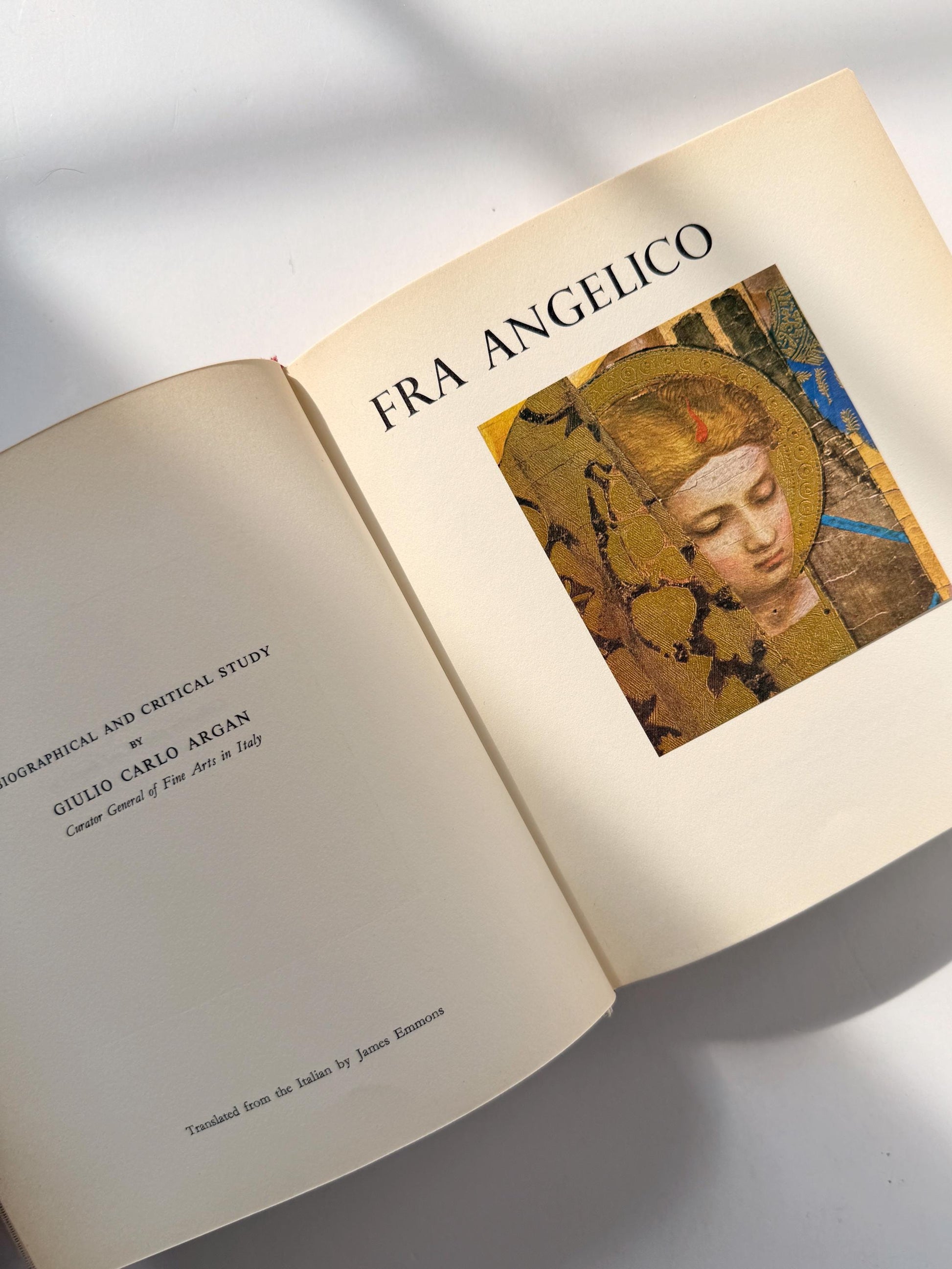 Fra Angelico Vintage Art Book | 1955 First Edition | Skira The Taste of Our Time