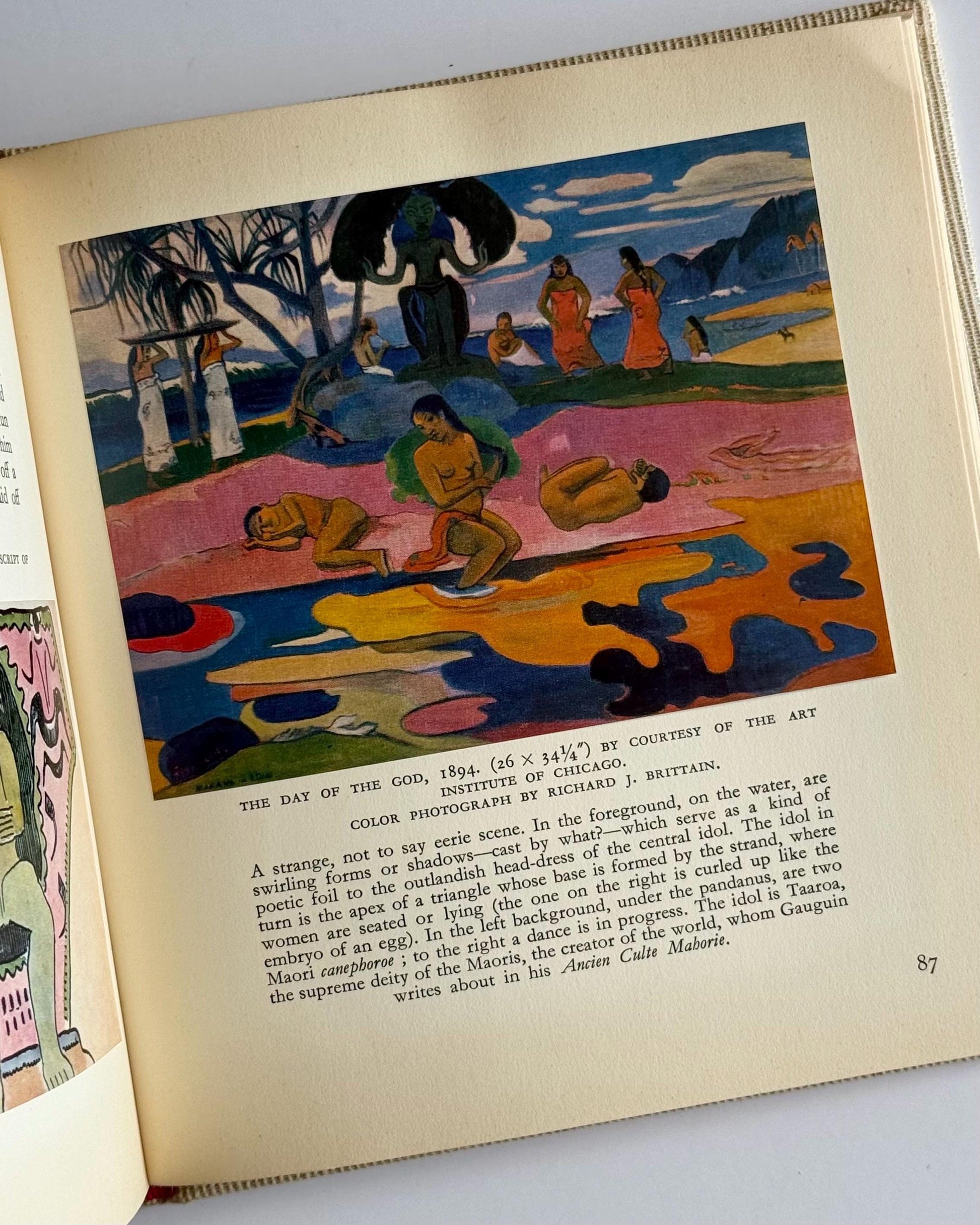 Gauguin Vintage Art Book | 1953 First Edition | Skira The Taste of Our Time