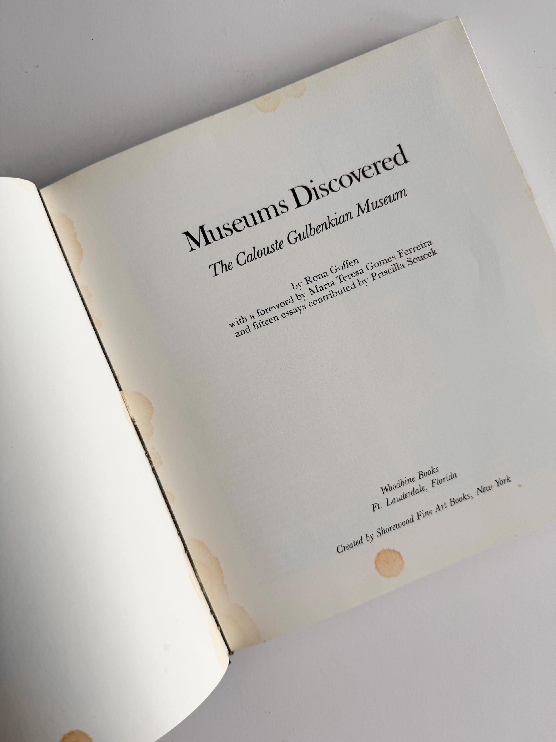 1982 Calouste Gulbenkian Museum Art Book | Museums Discovered | Vintage Lisbon Art Collection | European & Asian Art