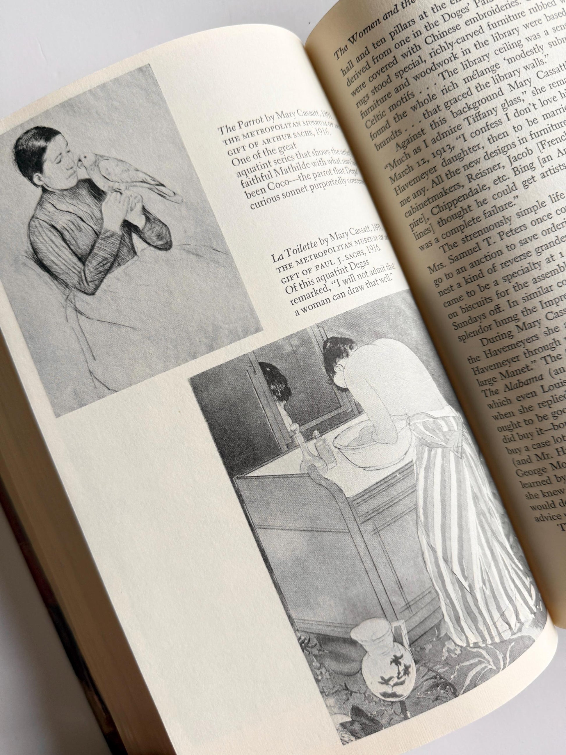 1975 Mary Cassatt by Nancy Hale | Vintage Art Biography | Mary Cassatt Book | Impressionist Art Book | First Edition