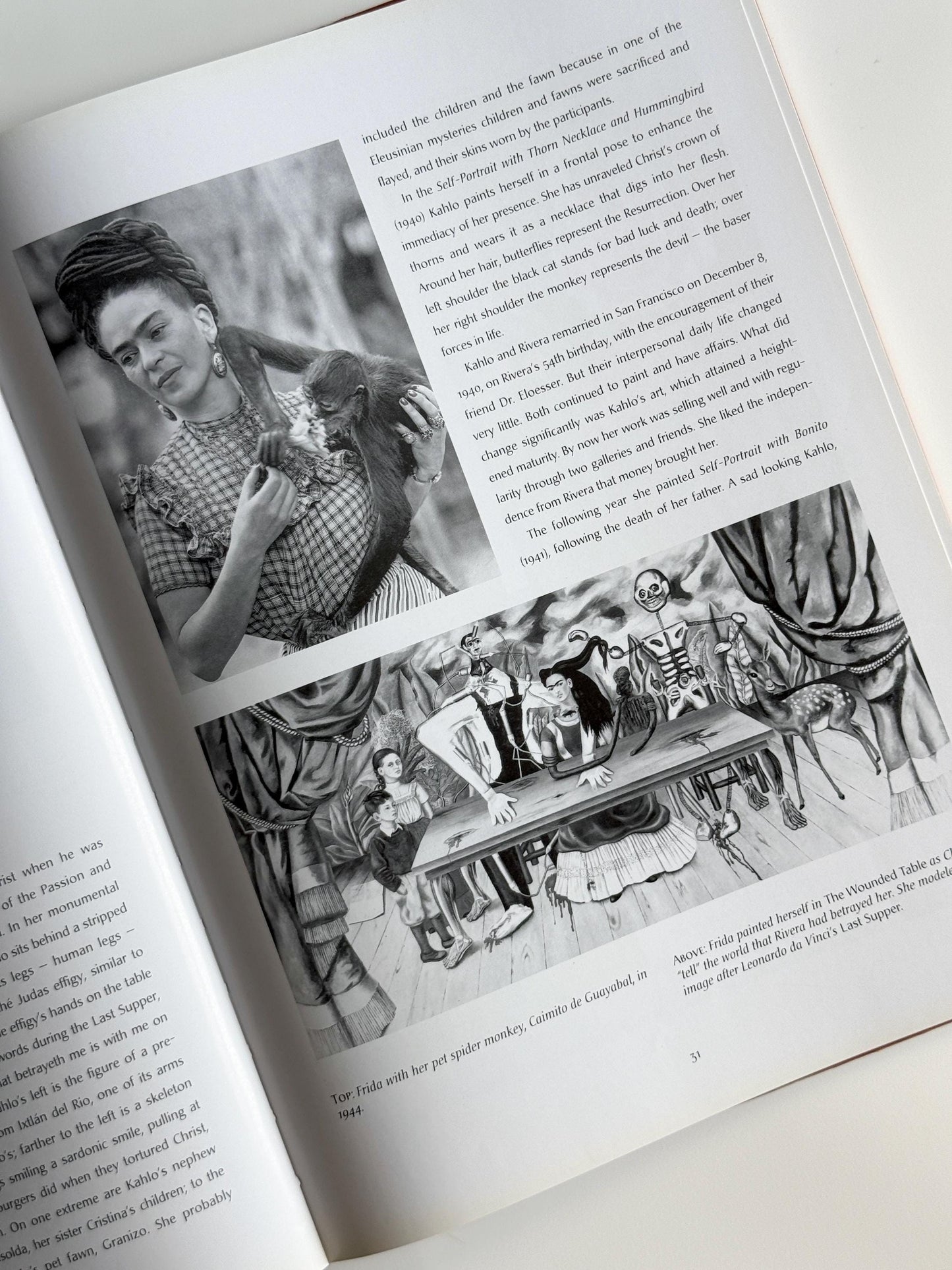 2002 Frida Kahlo by Salomon Grimberg, Vintage Art Book, Mexican Artist Biography, Frida Kahlo Hardcover Book, Art Book Gift