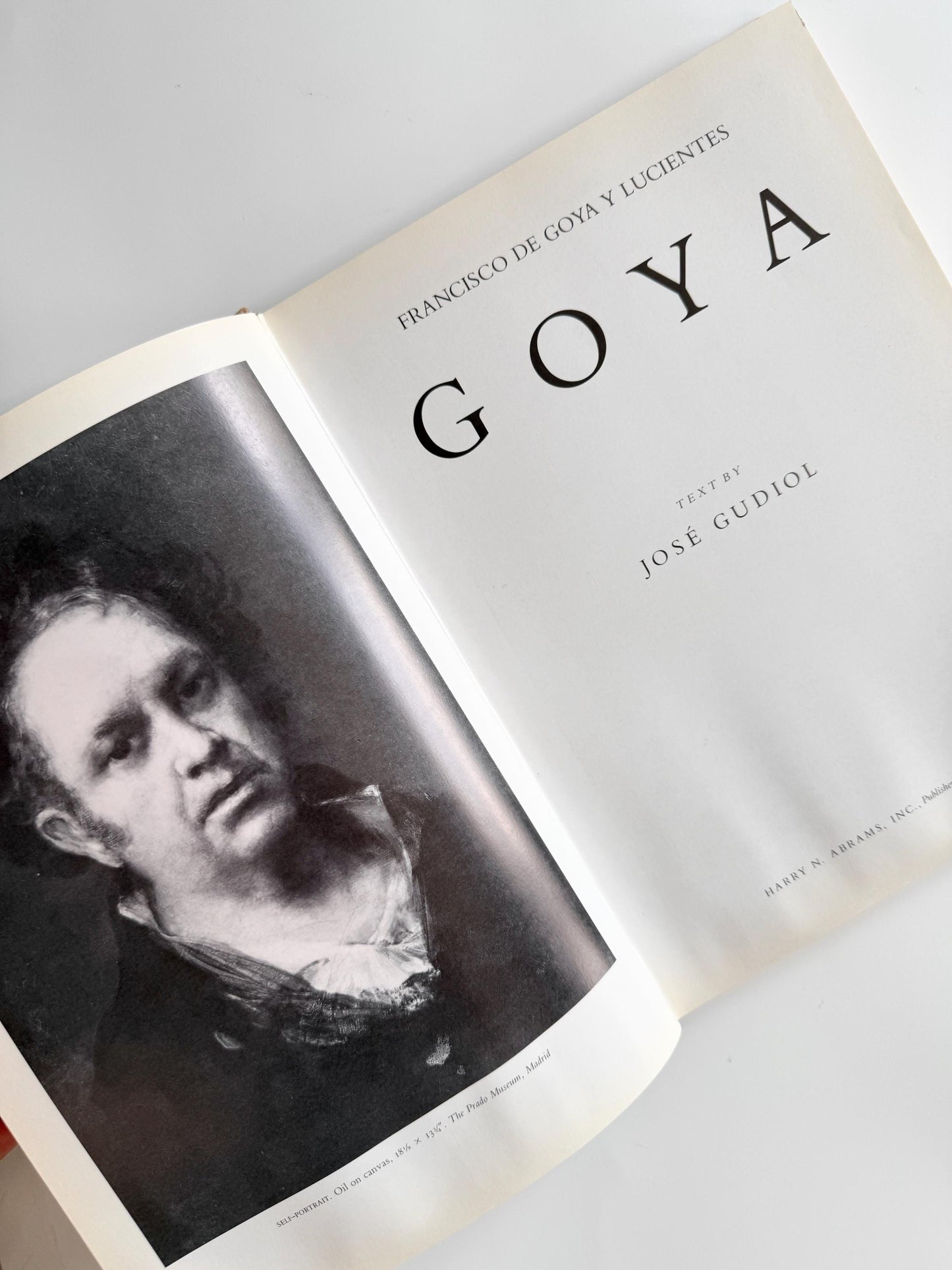 1985 Goya by Jose Gudiol, Vintage Art Book, Francisco Goya Monograph, Spanish Art History Book, Masters of Art Hardcover, Art Book Gift