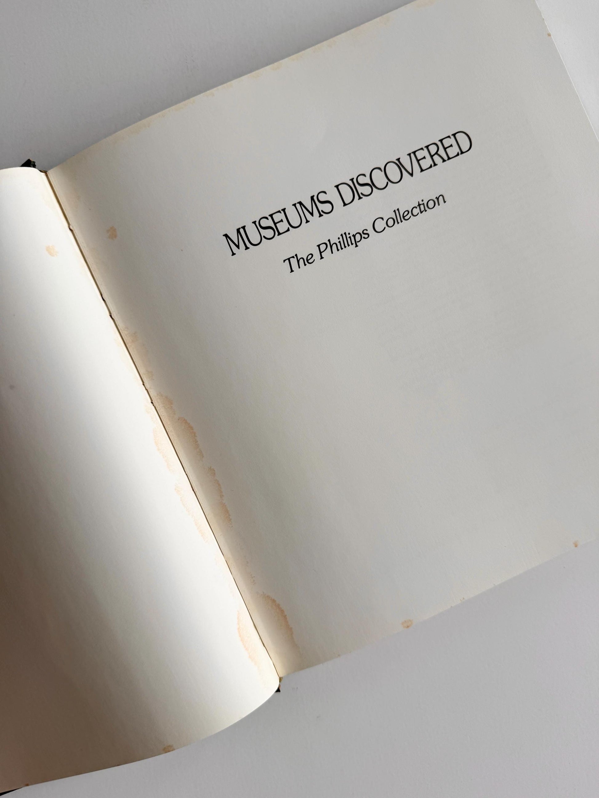 1981 The Phillips Collection Art Book | Museums Discovered | Vintage Modern Art Museum Book | Washington DC