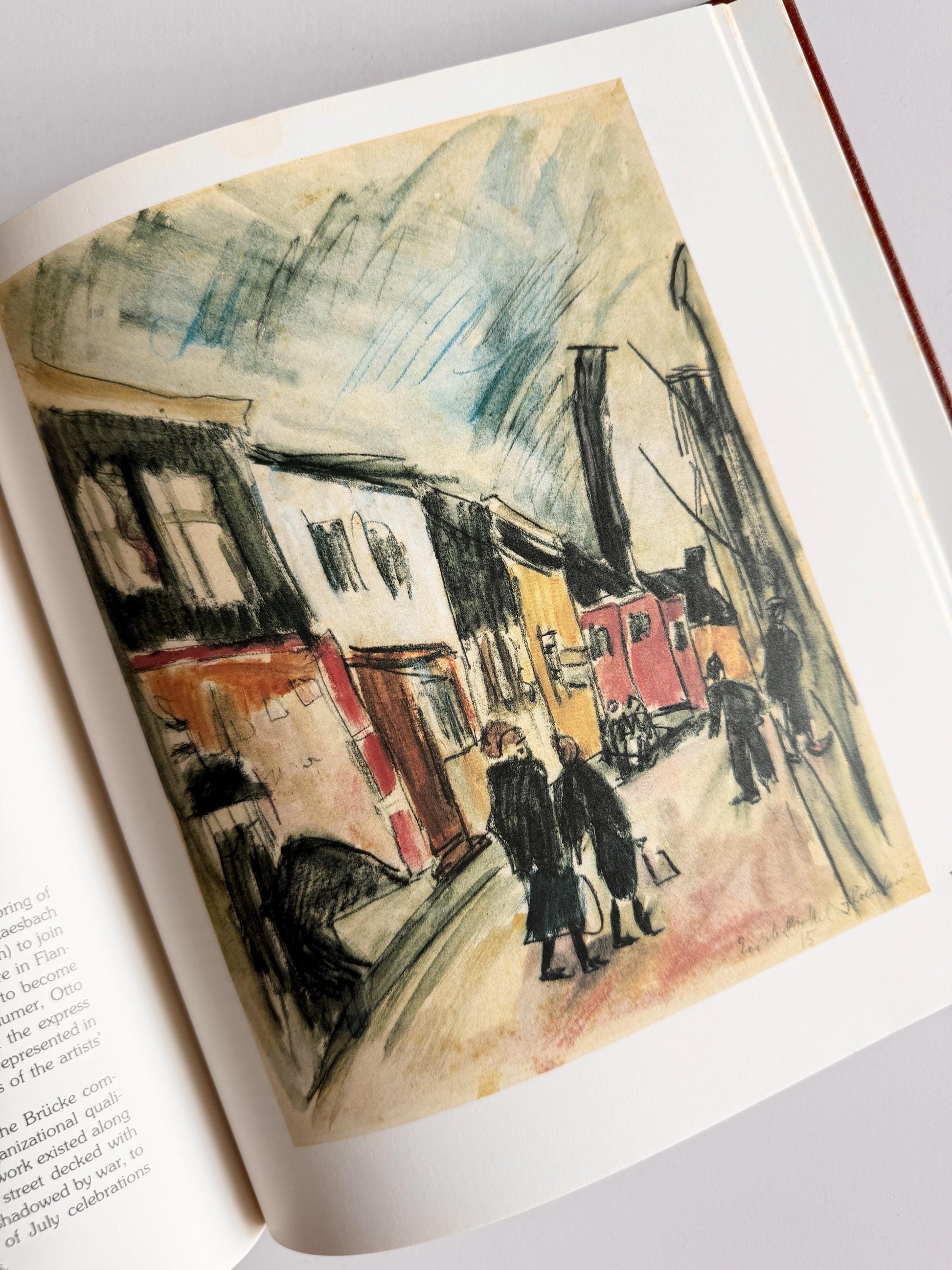 1981 Brücke Museum Art Book | Museums Discovered | German Expressionism | Vintage Art Book
