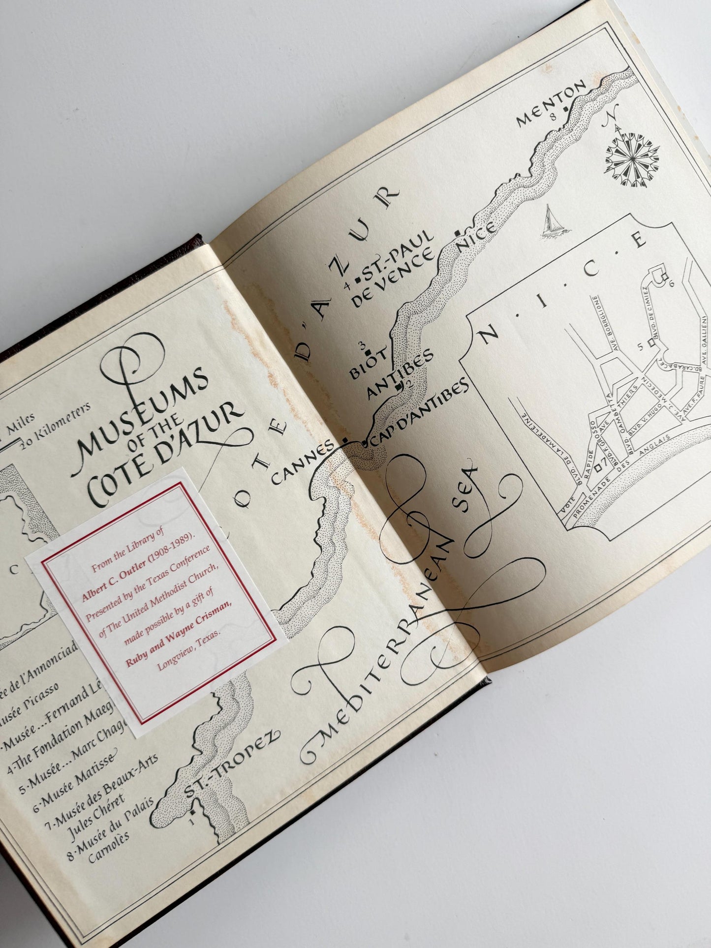 1981 Museums of the Côte d’Azur Art Book | Museums Discovered | Vintage French Riviera Art | Artists & Museums