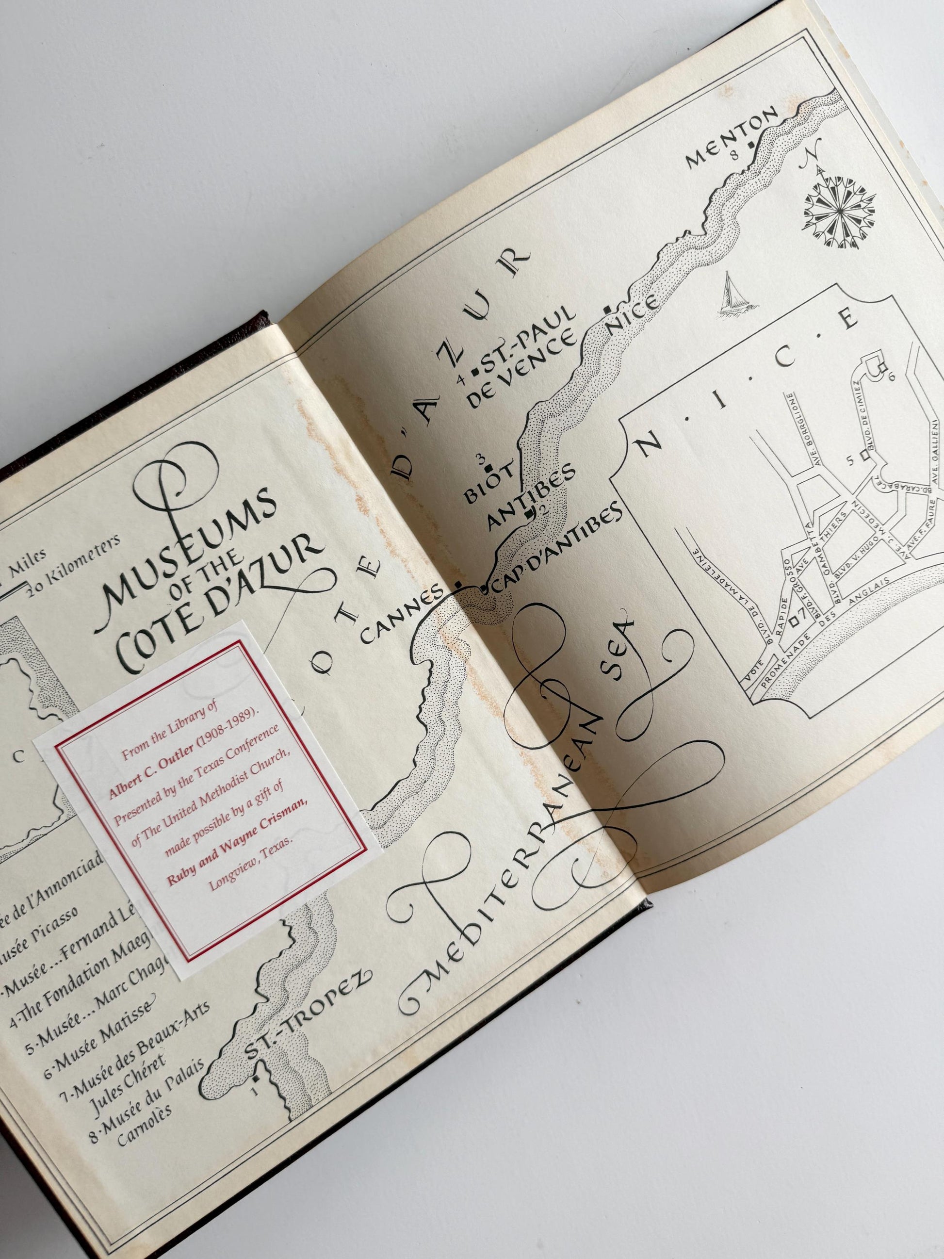 1981 Museums of the Côte d’Azur Art Book | Museums Discovered | Vintage French Riviera Art | Artists & Museums