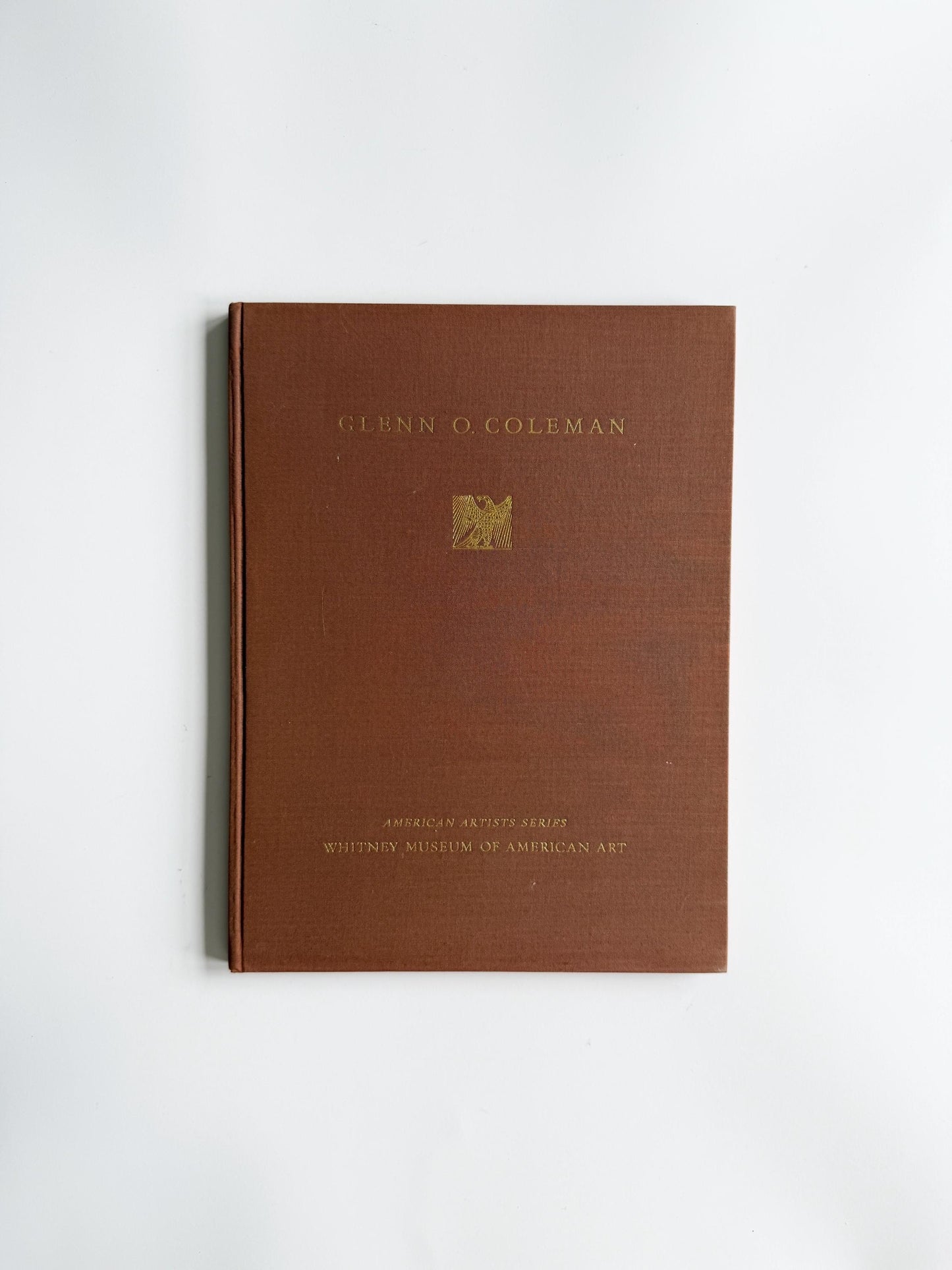 1932 Glenn O. Coleman Whitney Museum American Artists Series Vintage Art Book C. Adolph Glassgold Rare Collectible