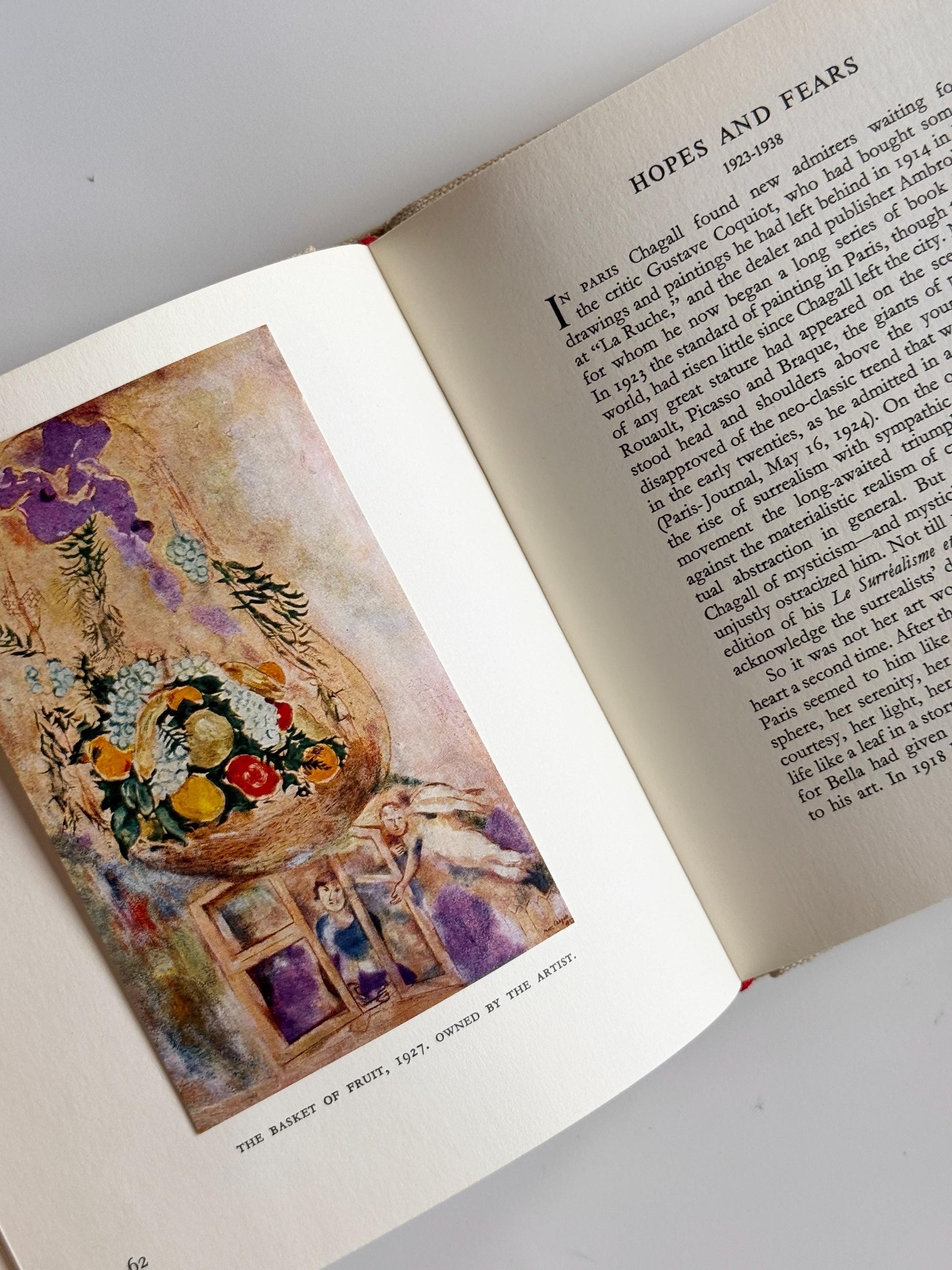 Chagall | 1956 First Edition | The Taste of Our Time | Skira Vintage Art Book | Marc Chagall | Mid Century Art Book