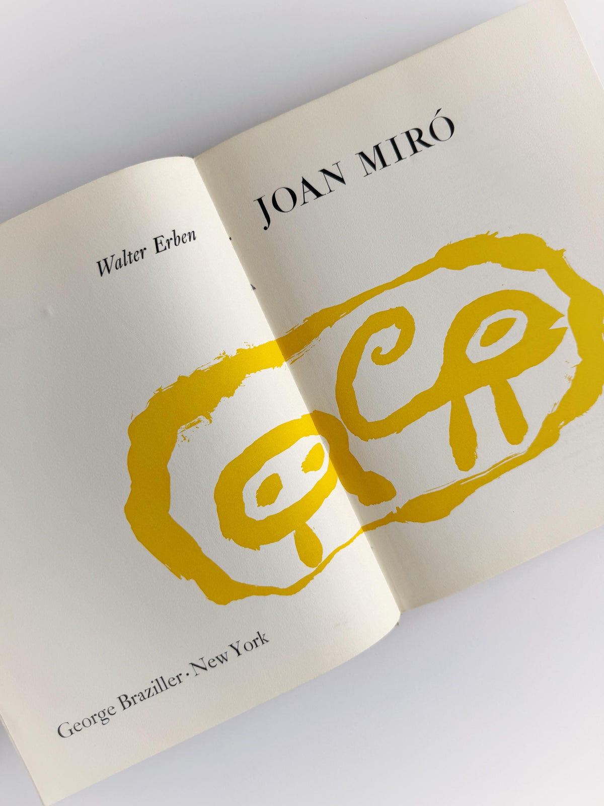 1959 Joan Miró by Walter Erben- First Edition Vintage Art Book
