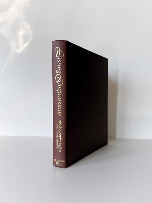 1988 Lasting Impressions: Lithography as Art | Pat Gilmour | Vintage Art Book | Lithography and Printmaking | Hardcover