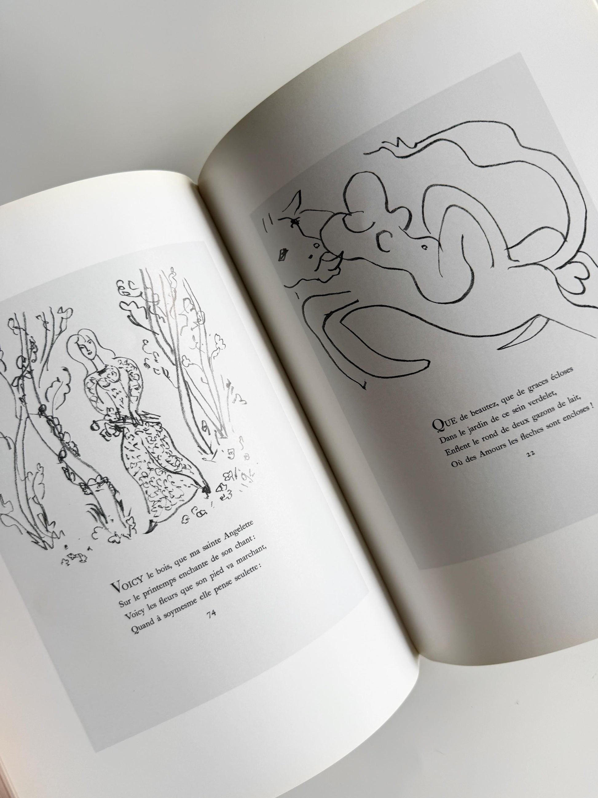 1997 Henri Matisse Florilège des Amours de Ronsard | Art Book French Renaissance Poetry Exhibition Catalogue