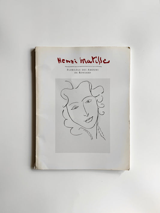 1997 Henri Matisse Florilège des Amours de Ronsard | Art Book French Renaissance Poetry Exhibition Catalogue