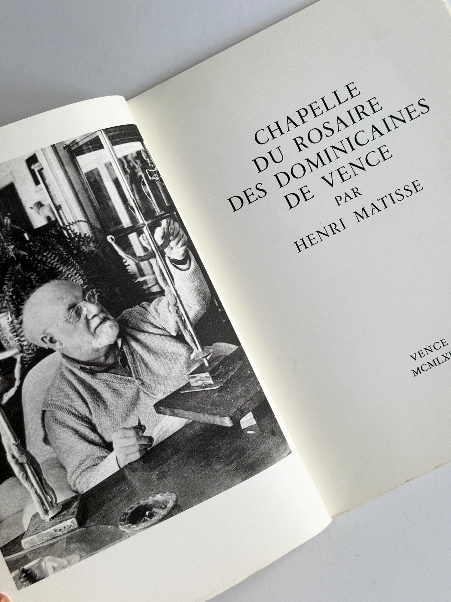 1955 Henri Matisse Chapelle du Rosaire de Vence | Vintage French Art Book | Mourlot Frères | Matisse Vence Chapel