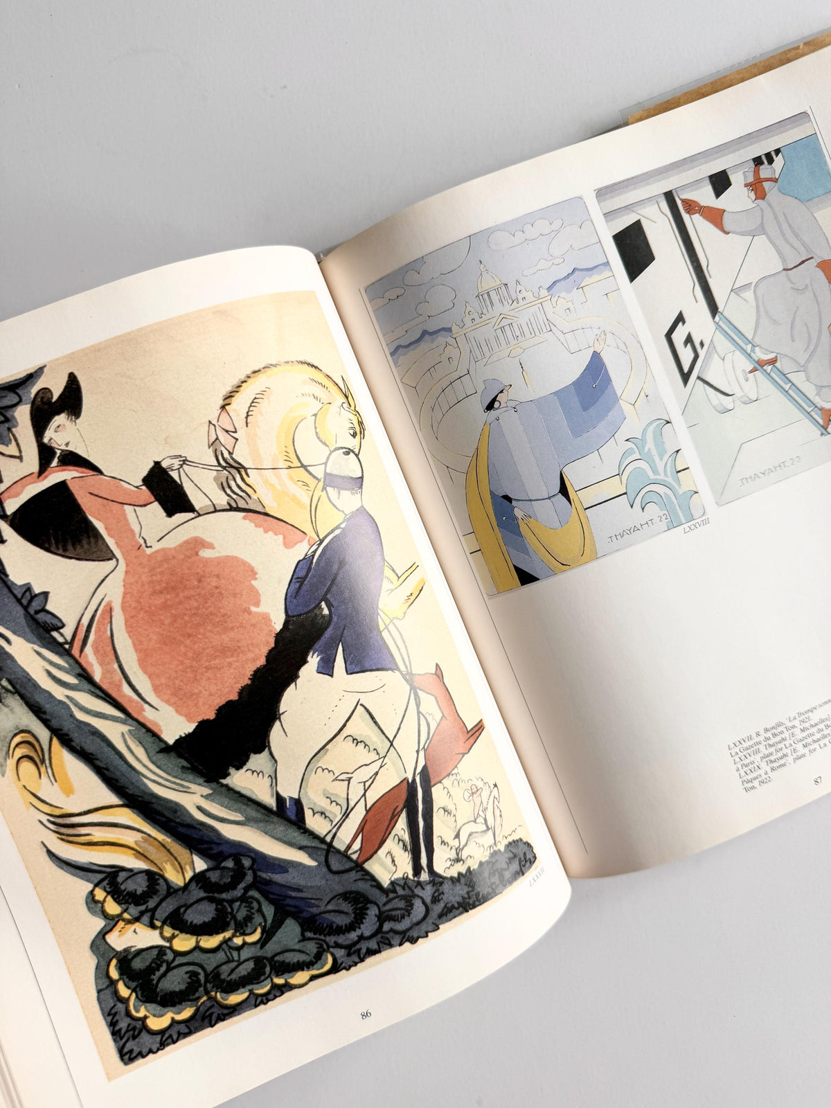 1989 Art Deco Prints by Giuliano Ercoli | Vintage Art Book