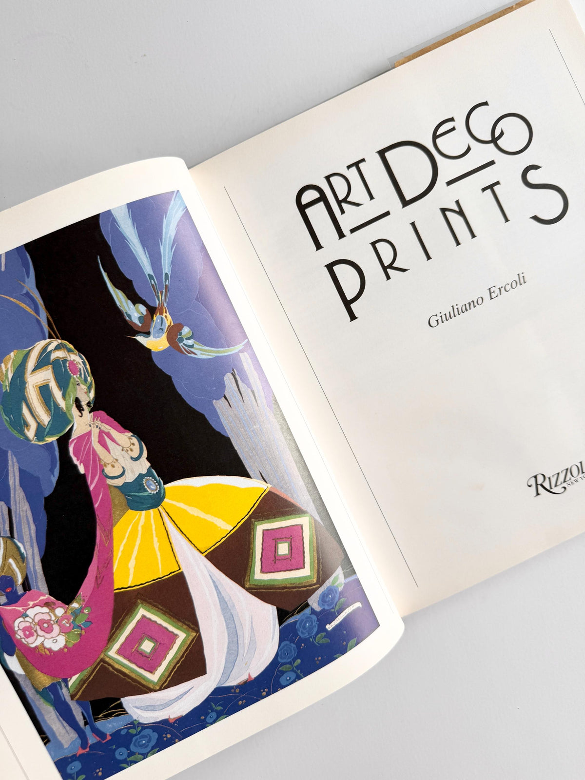 1989 Art Deco Prints by Giuliano Ercoli | Vintage Art Book