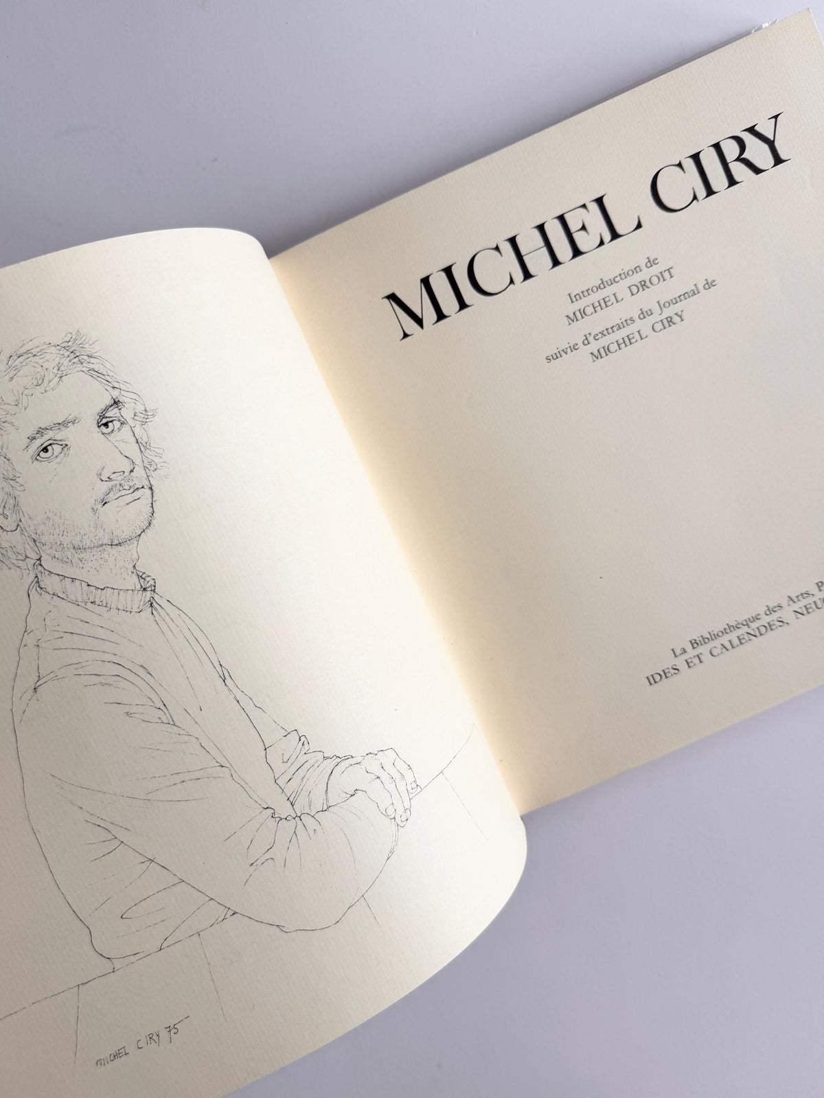 1977 Michel Ciry | French Vintage Art Book