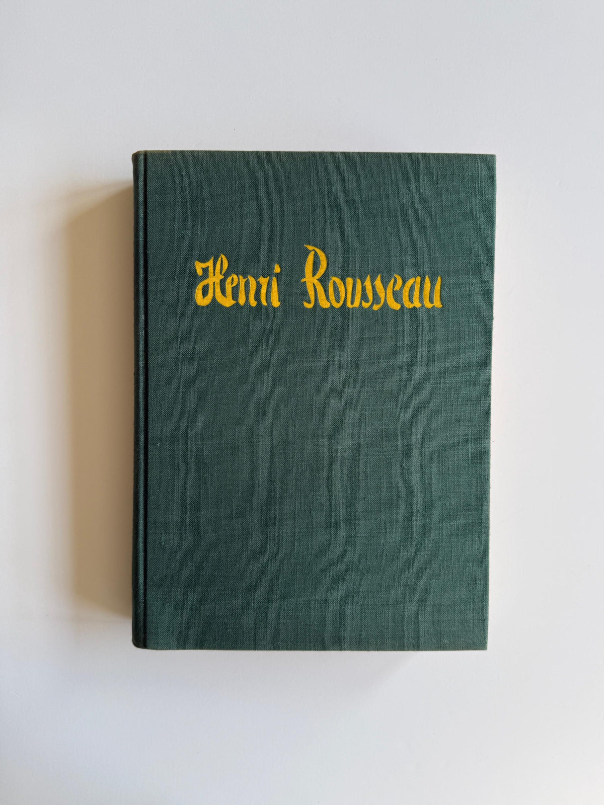 Henri Rousseau by Dora Vallier 1962 First Edition Vintage Art Book Harry Abrams Art Monograph