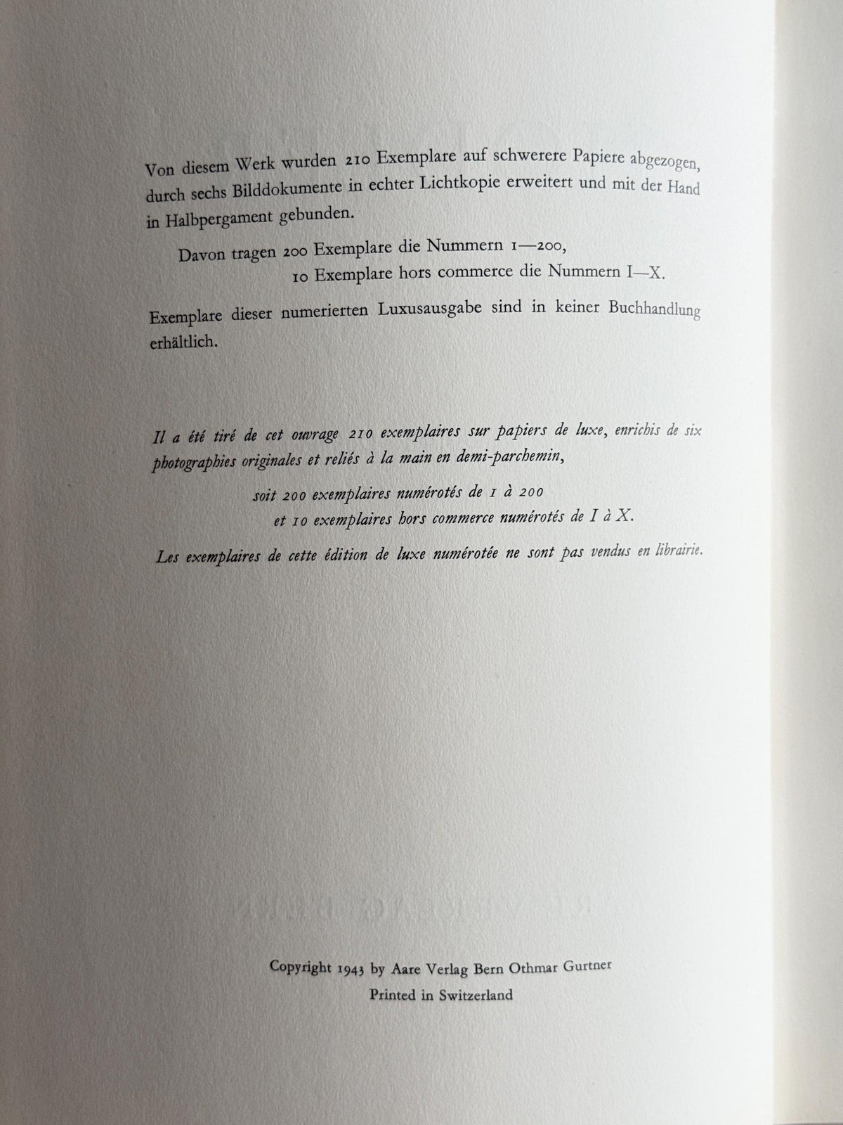 1943 Ferdinand Hodler | First Edition | Artist Photography | Vintage Art Book