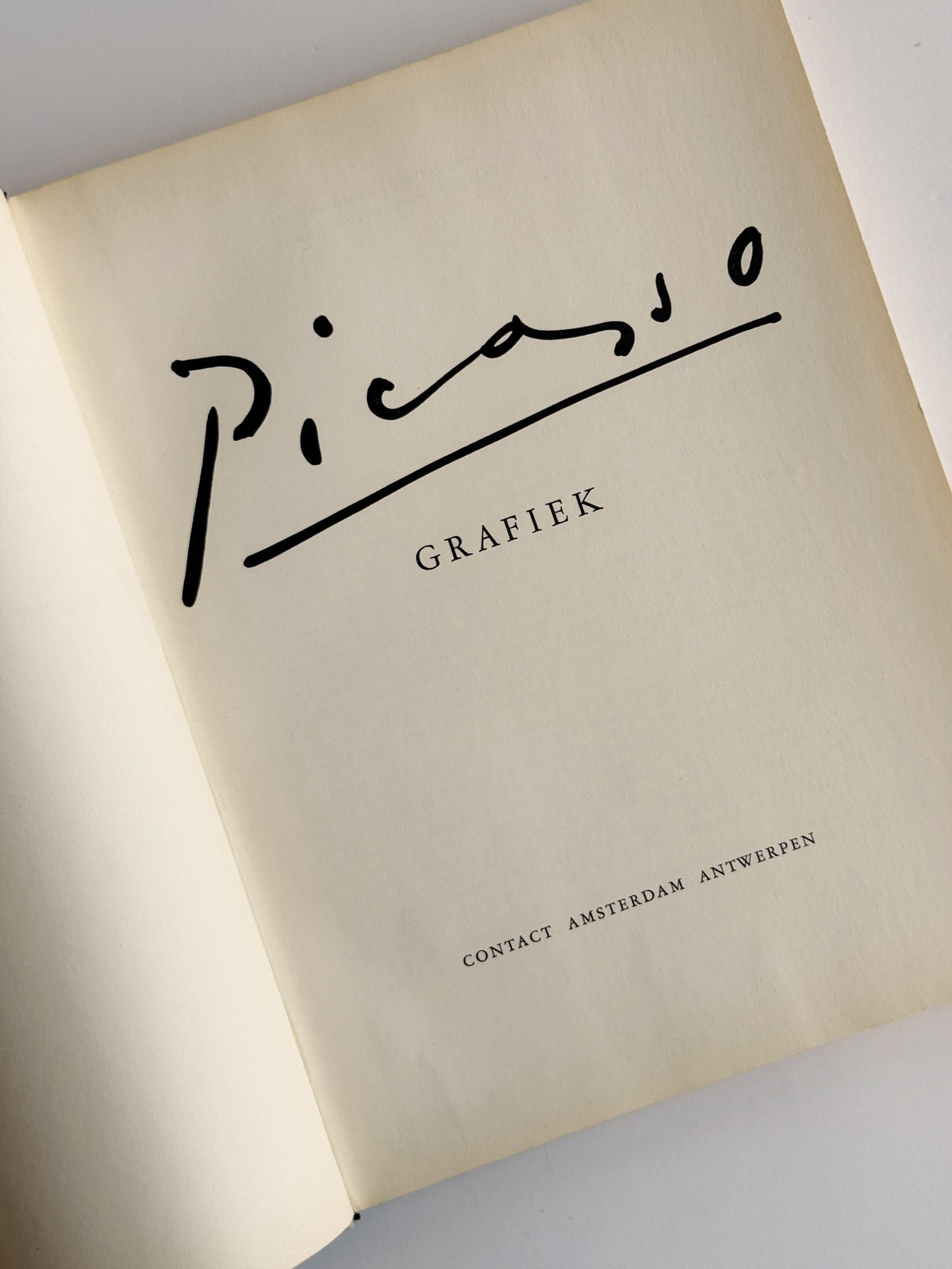 1955 Picasso: Grafiek | First Edition | Vintage Art Book
