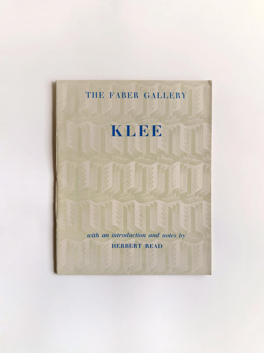 1948 Paul Klee First Edition The Faber Gallery Herbert Read Vintage Art Book