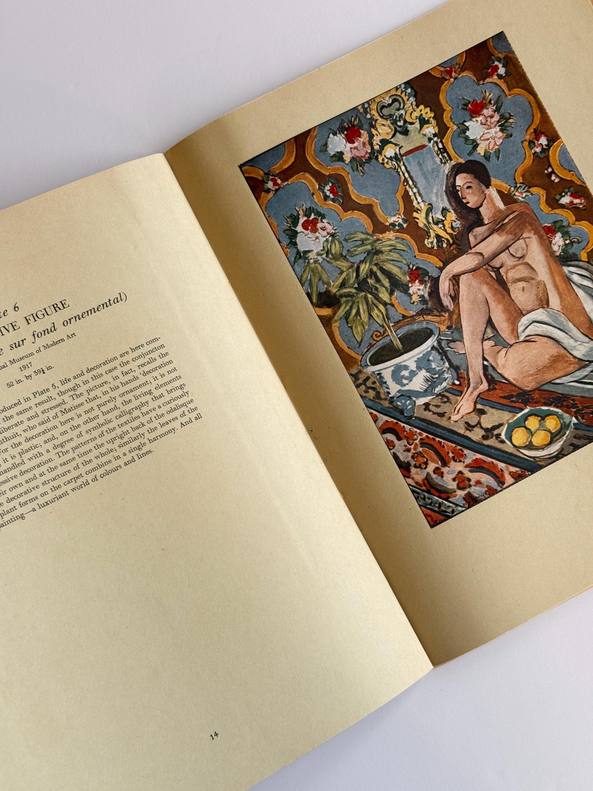 1948 Matisse First Edition The Faber Gallery Jean Cassou Vintage Art Book