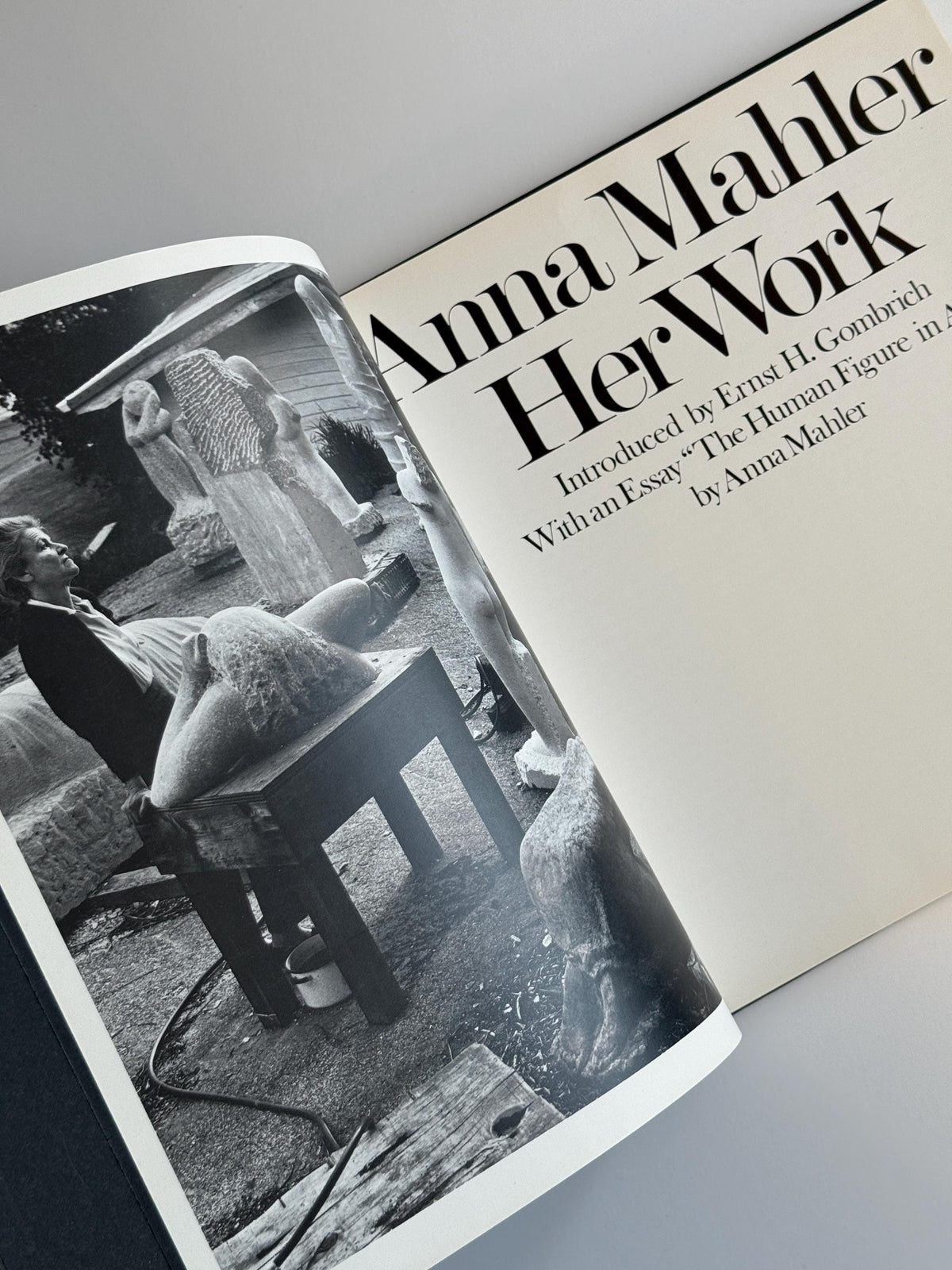1975 Anna Mahler: Her Work | Sclupture Art | Vintage Art Book | Woman Artist
