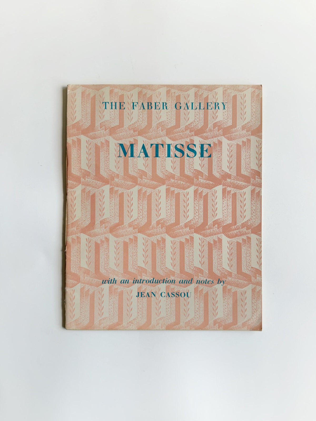 1948 Matisse First Edition The Faber Gallery Jean Cassou Vintage Art Book