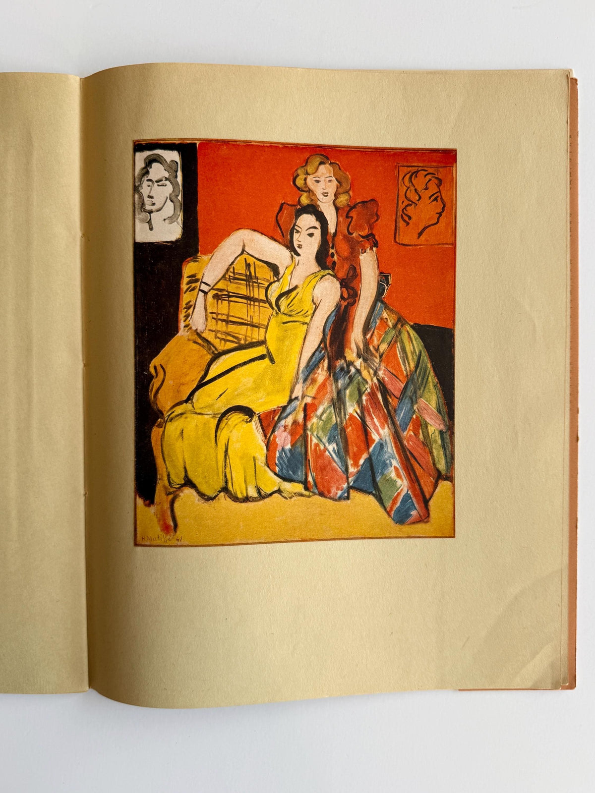 1948 Matisse First Edition The Faber Gallery Jean Cassou Vintage Art Book